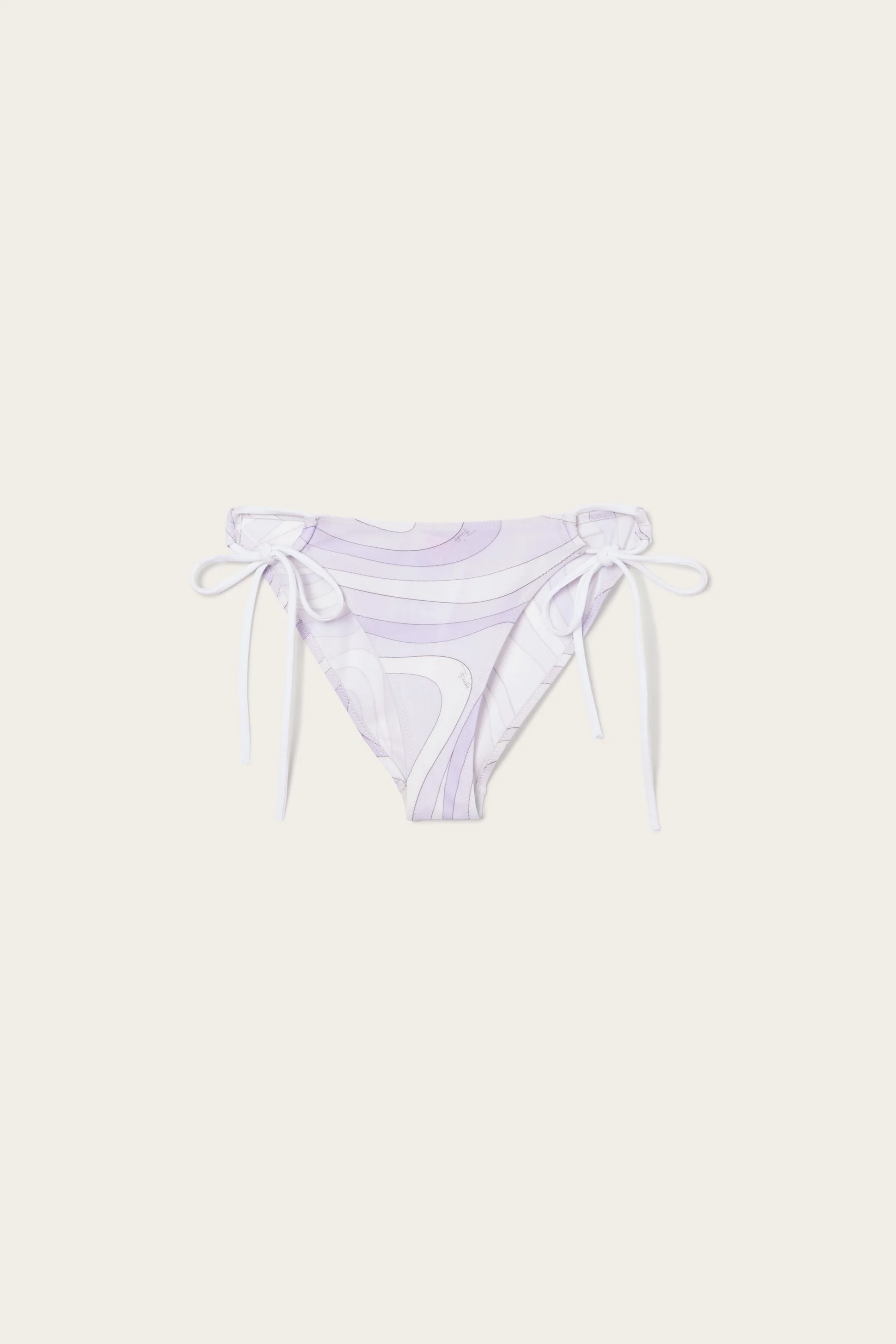 PUCCI Marmo Print Bikini Bottom with Ties