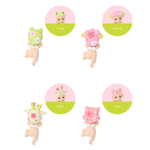 Sonny Angel Hippers Cherry Blossom Series Collectable Figurine Blind Box (1pc)