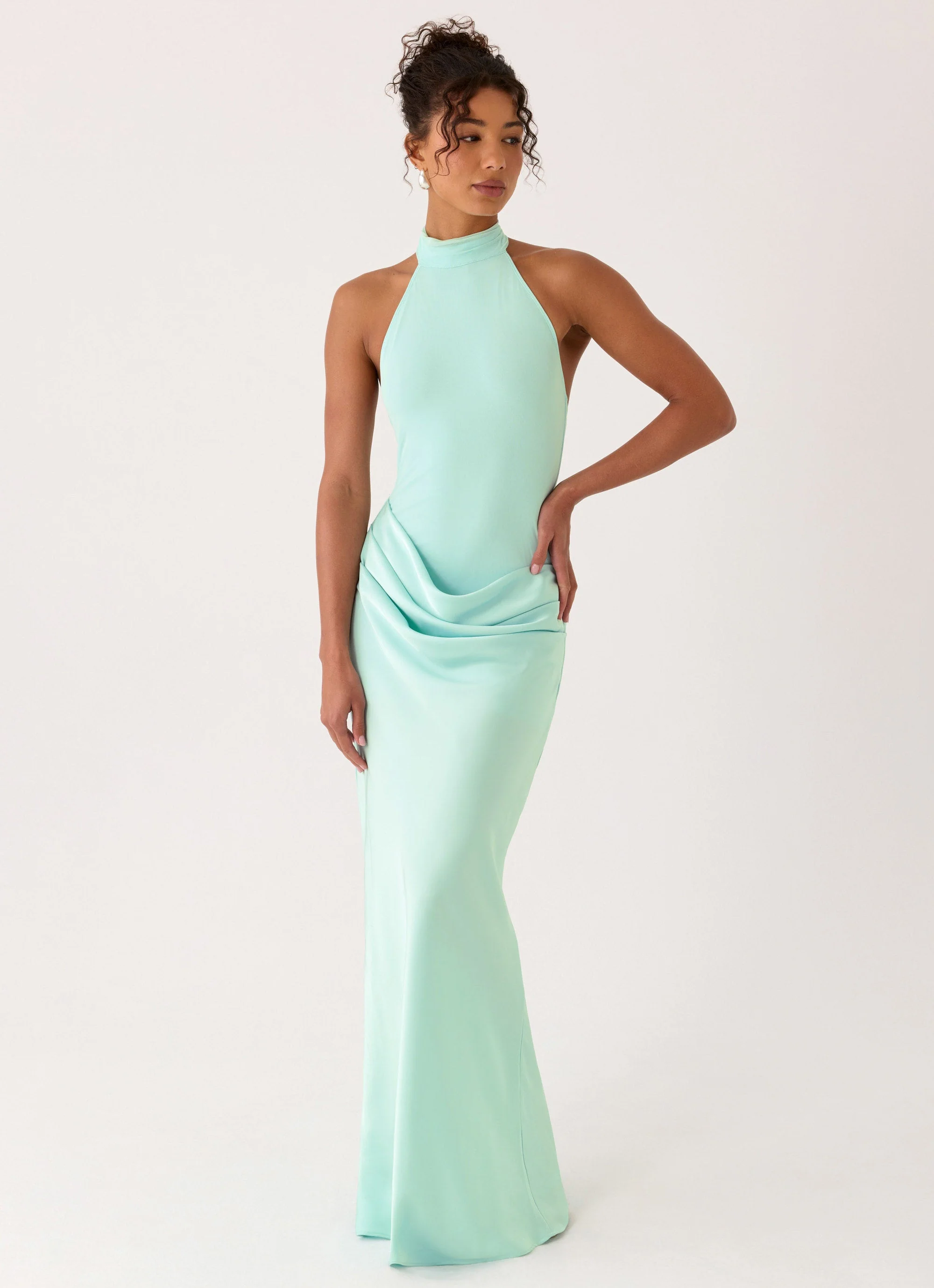 Kiyah Maxi Dress - Mint - luluinthesky