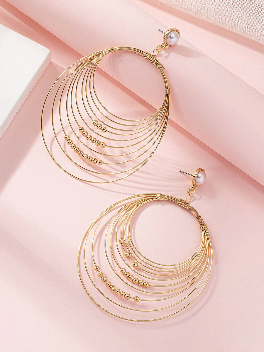 Irregularity Geometric Earrings Accessories