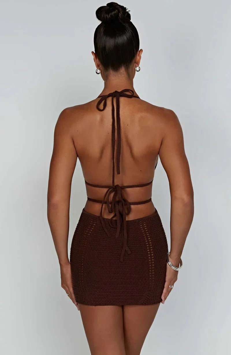 Maita Knitted Mini Dress