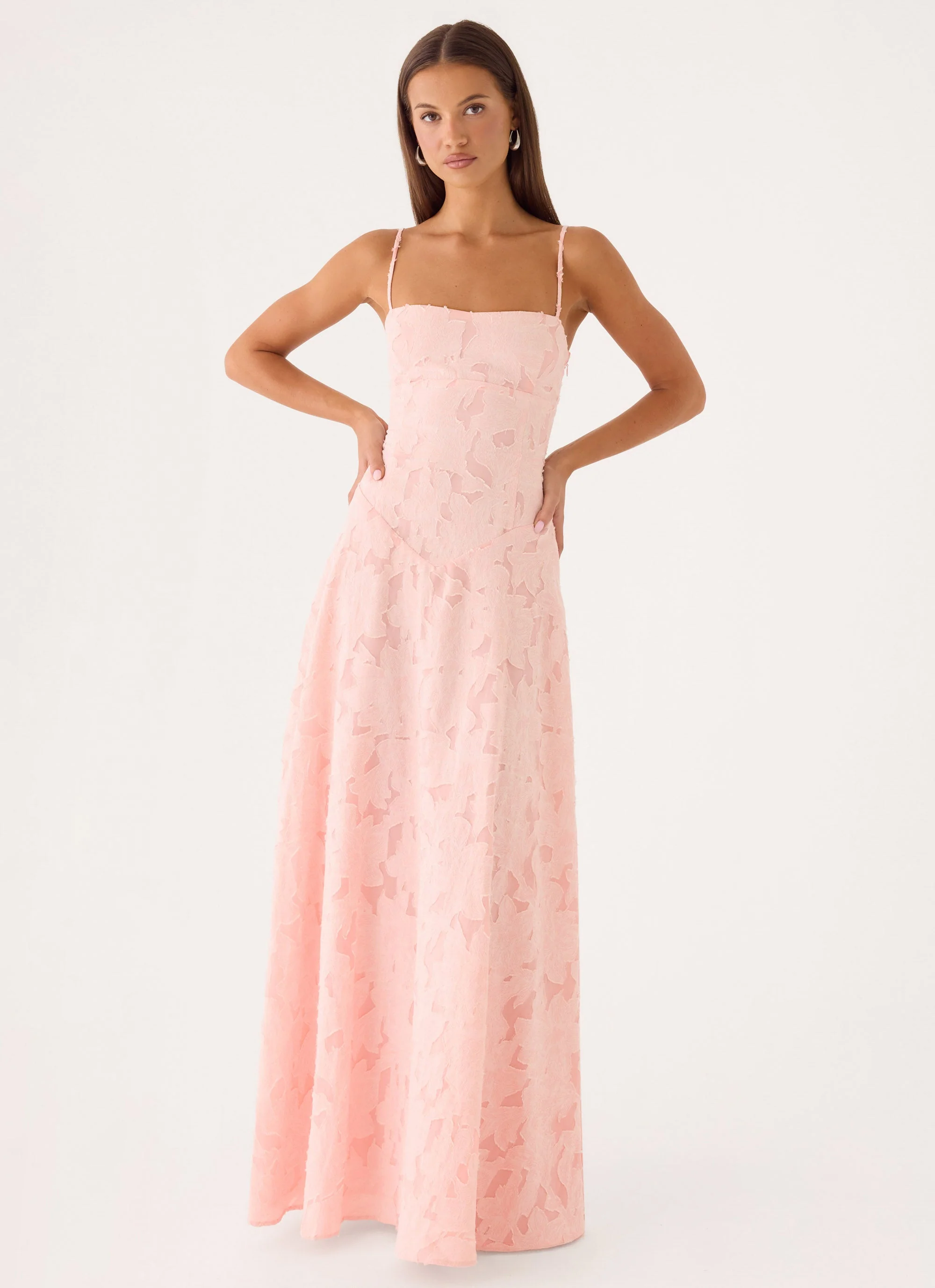 Flyth Maxi Dress - Pink - luluinthesky