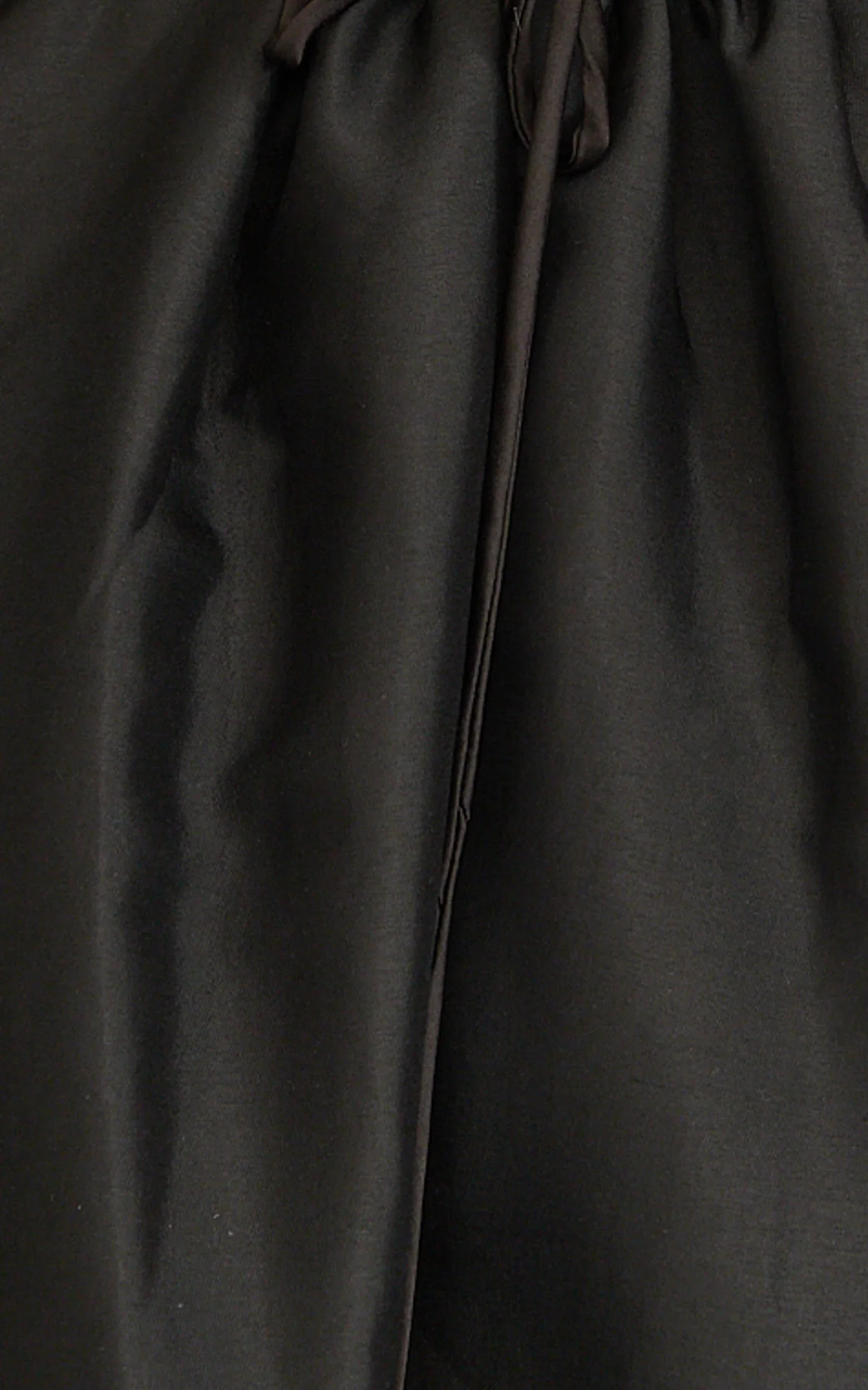 Louisa Maxi Dress - Boned Bodice Lace Up Back Dress in Black