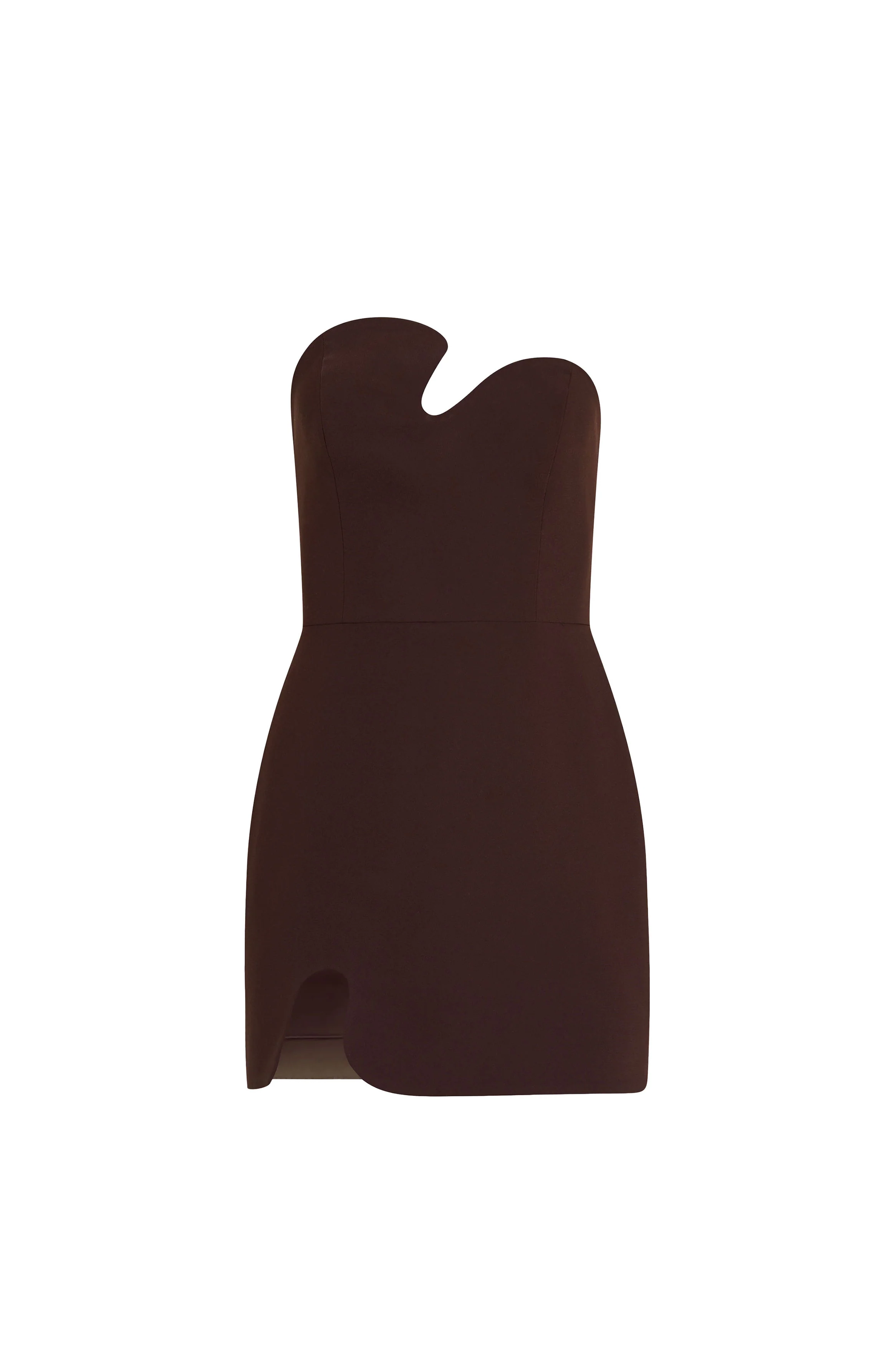 Strapless Puzzle Mini Dress