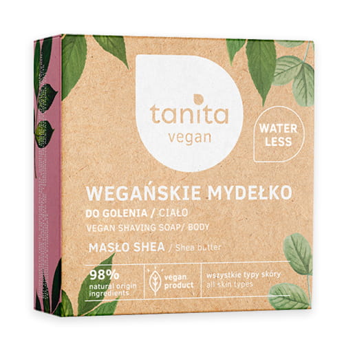 TANITA VEGAN Wegańskie Mydełko do golenia / Ciało