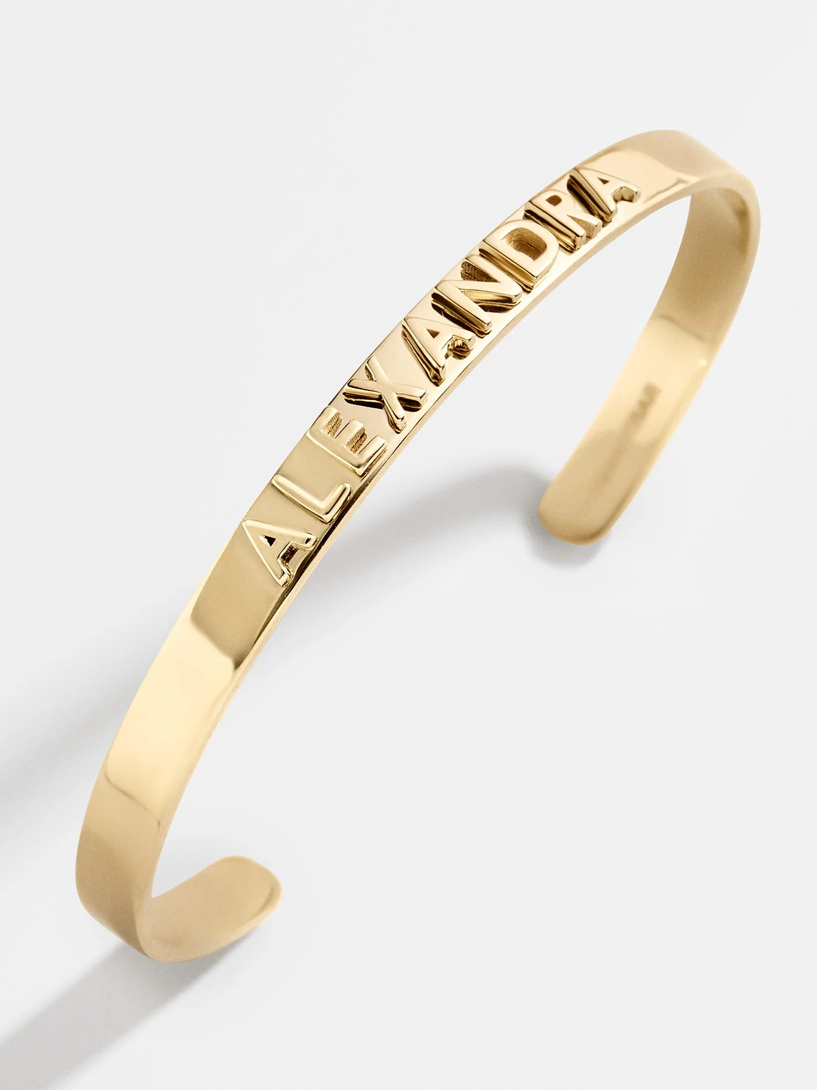 14K Gold Custom Cuff Bracelet