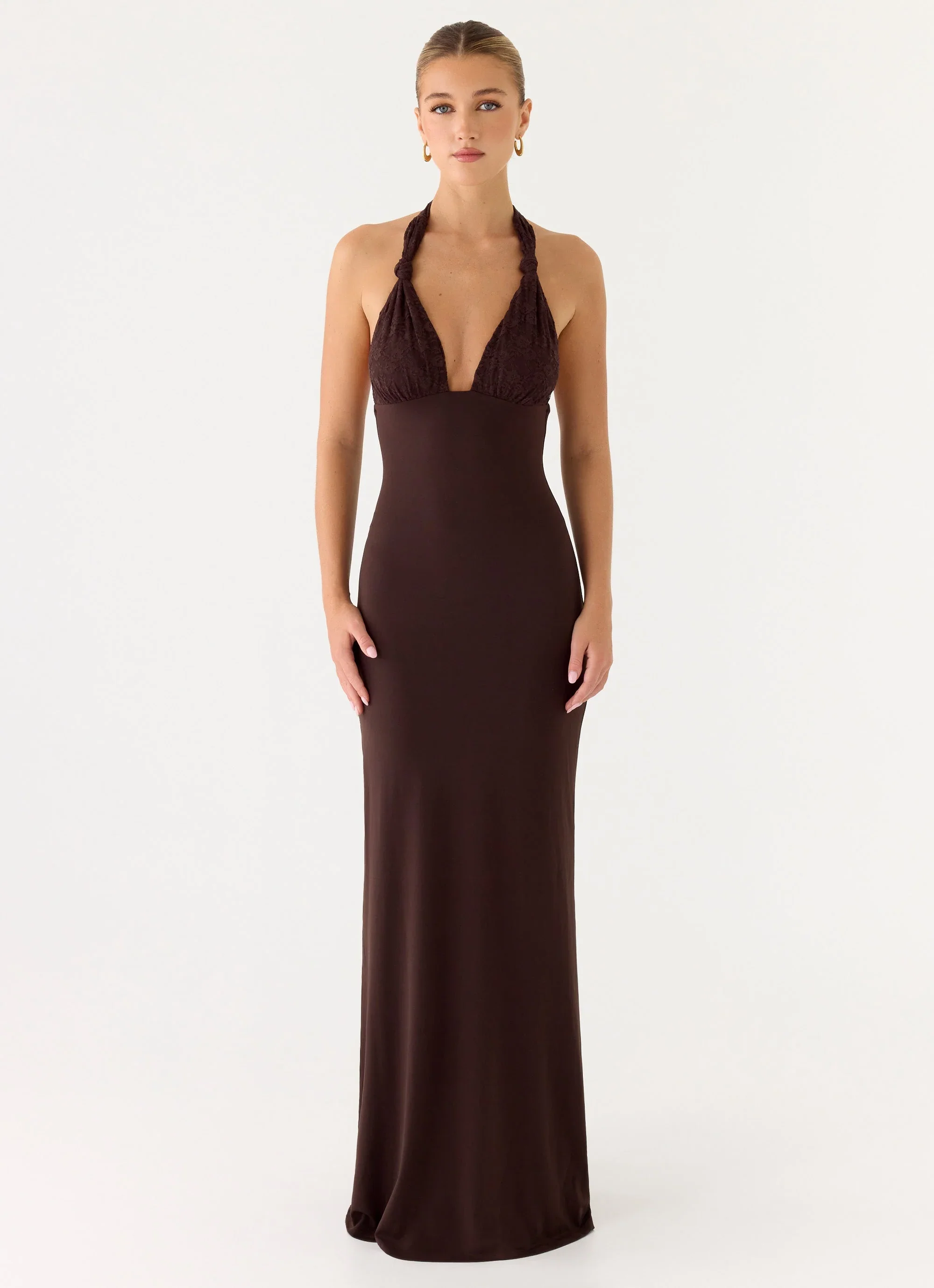 All I Need Maxi Dress - Chocolate