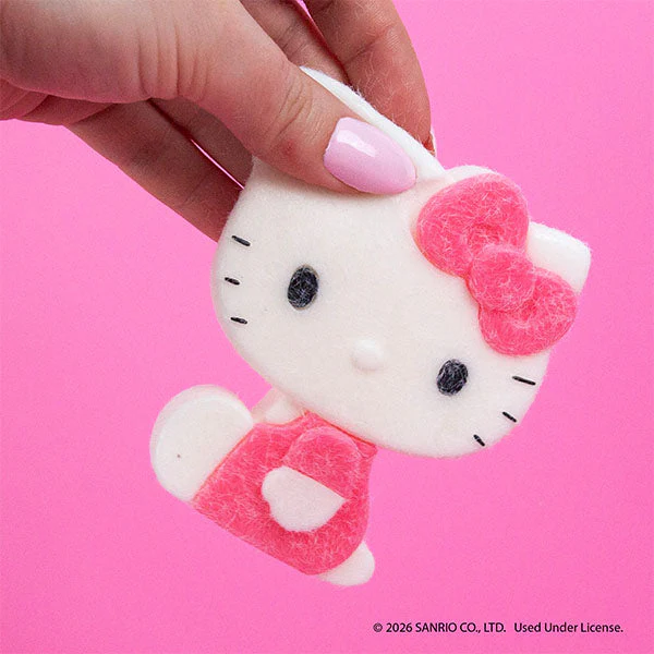 SlimyGloop x Sanrio Tabatastic Coat N' Squish Taba Squishy Fidget Toy - Hello Kitty