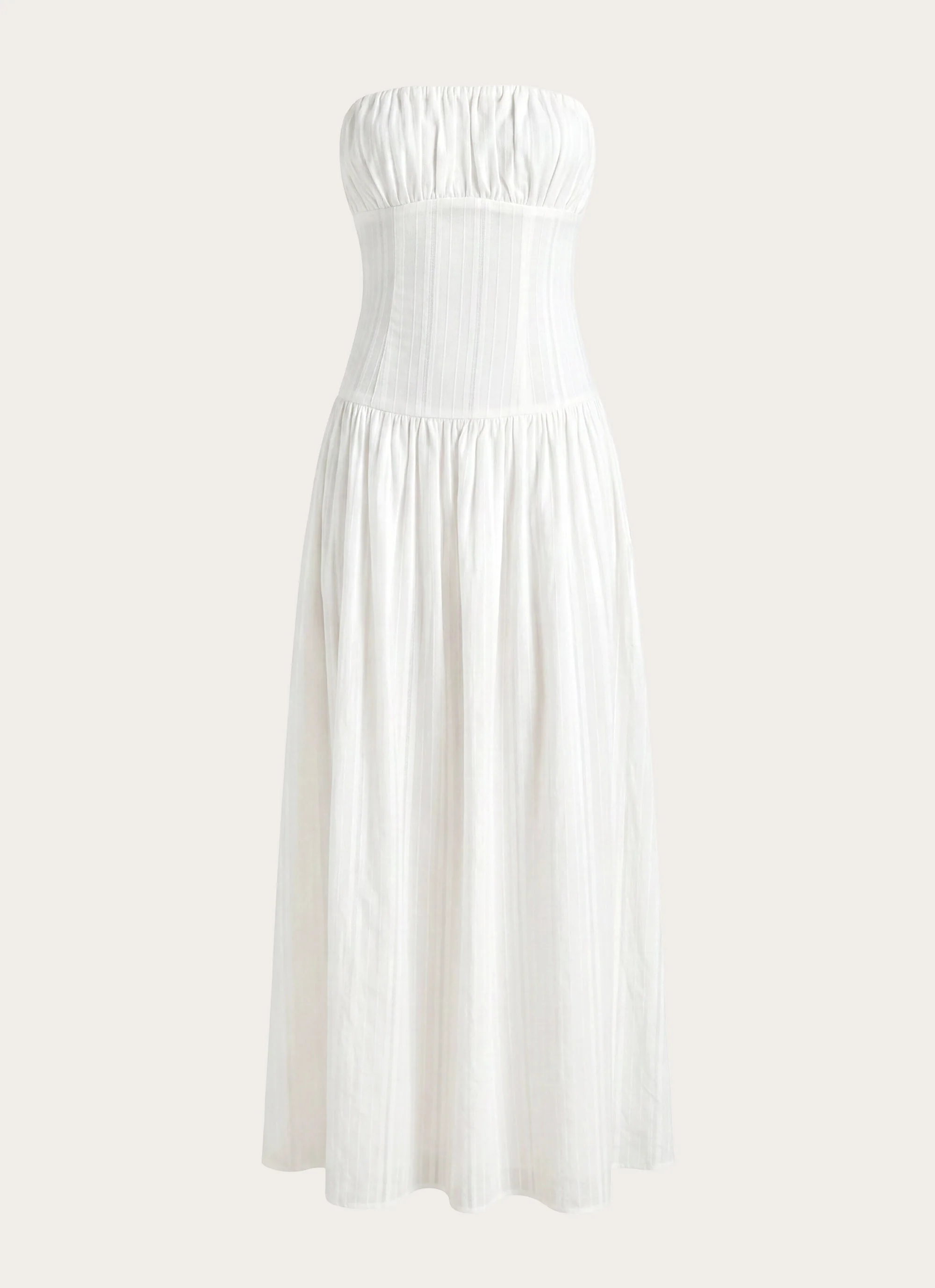 Roslynn Maxi Dress - White - luluinthesky