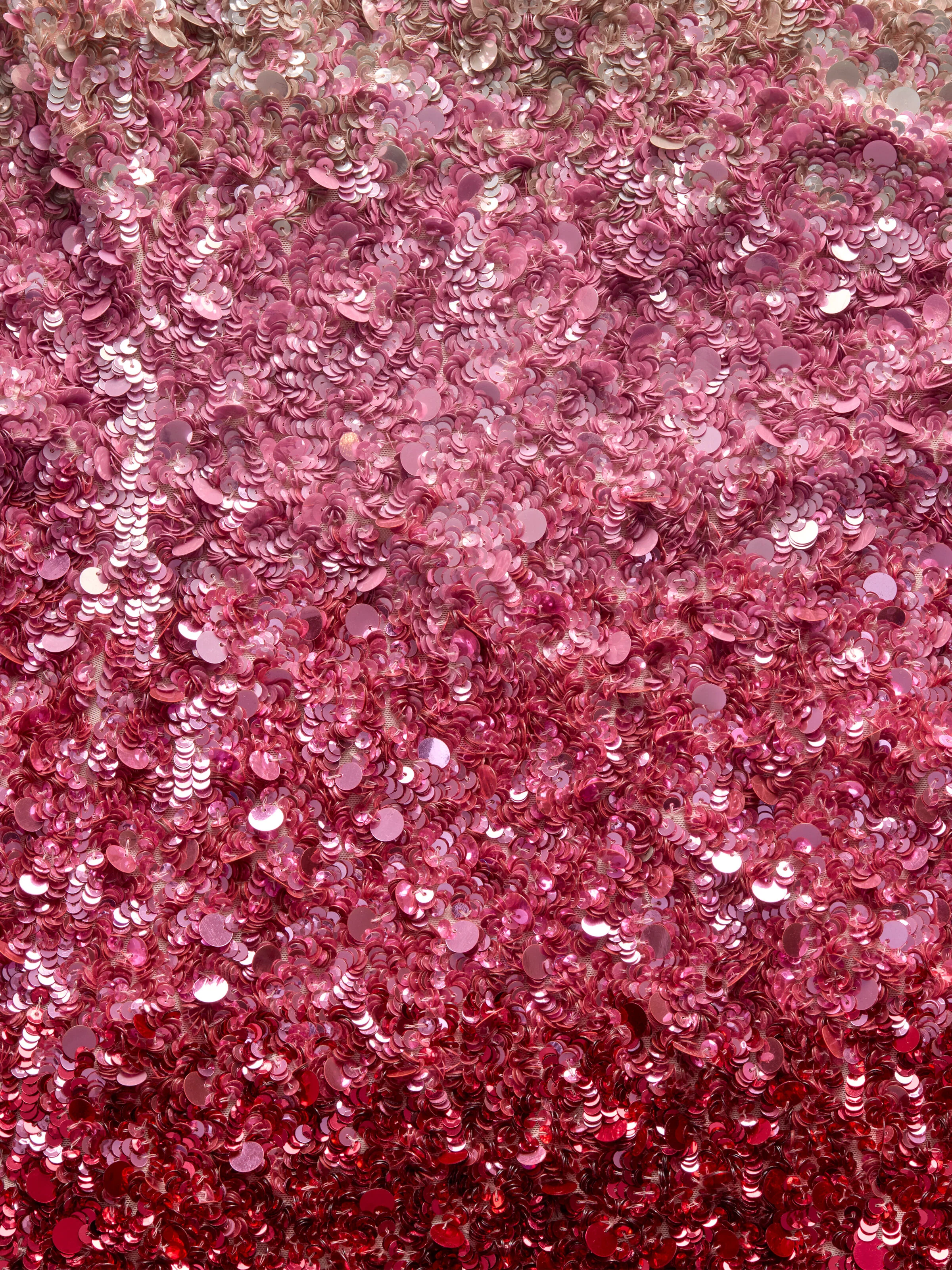 Eve Embellished Mini Dress - Ascendent Ombre Deep Pink