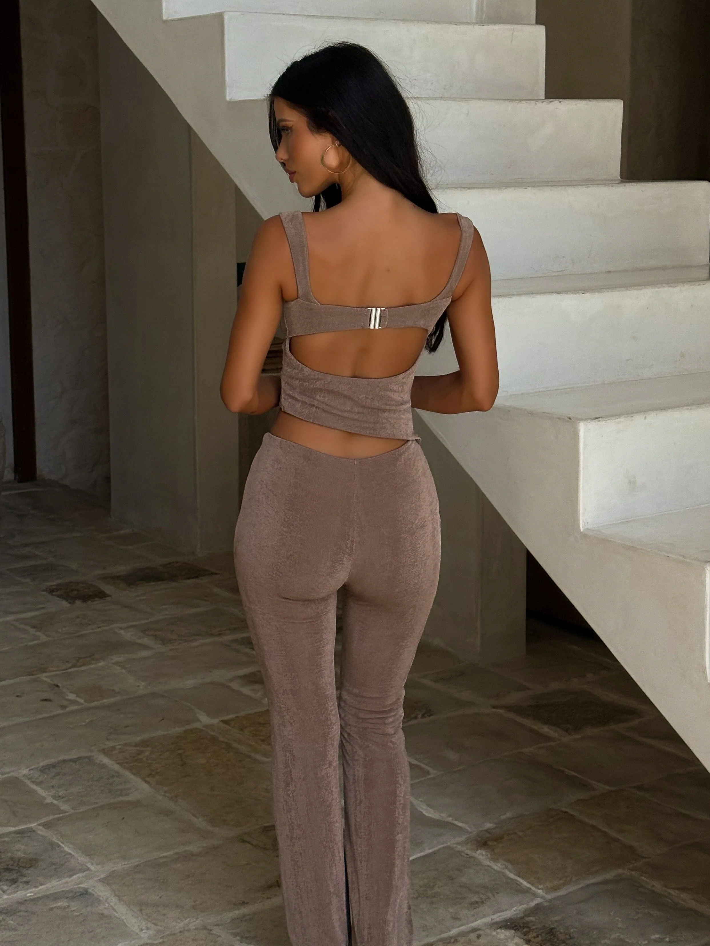 Trinette Jumpsuit Latte