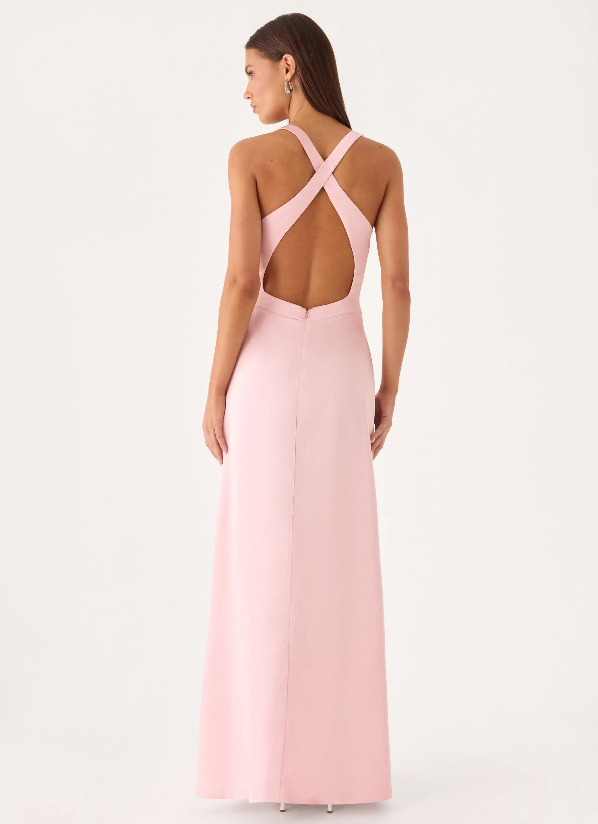 Darcee Maxi Dress - Pink - luluinthesky
