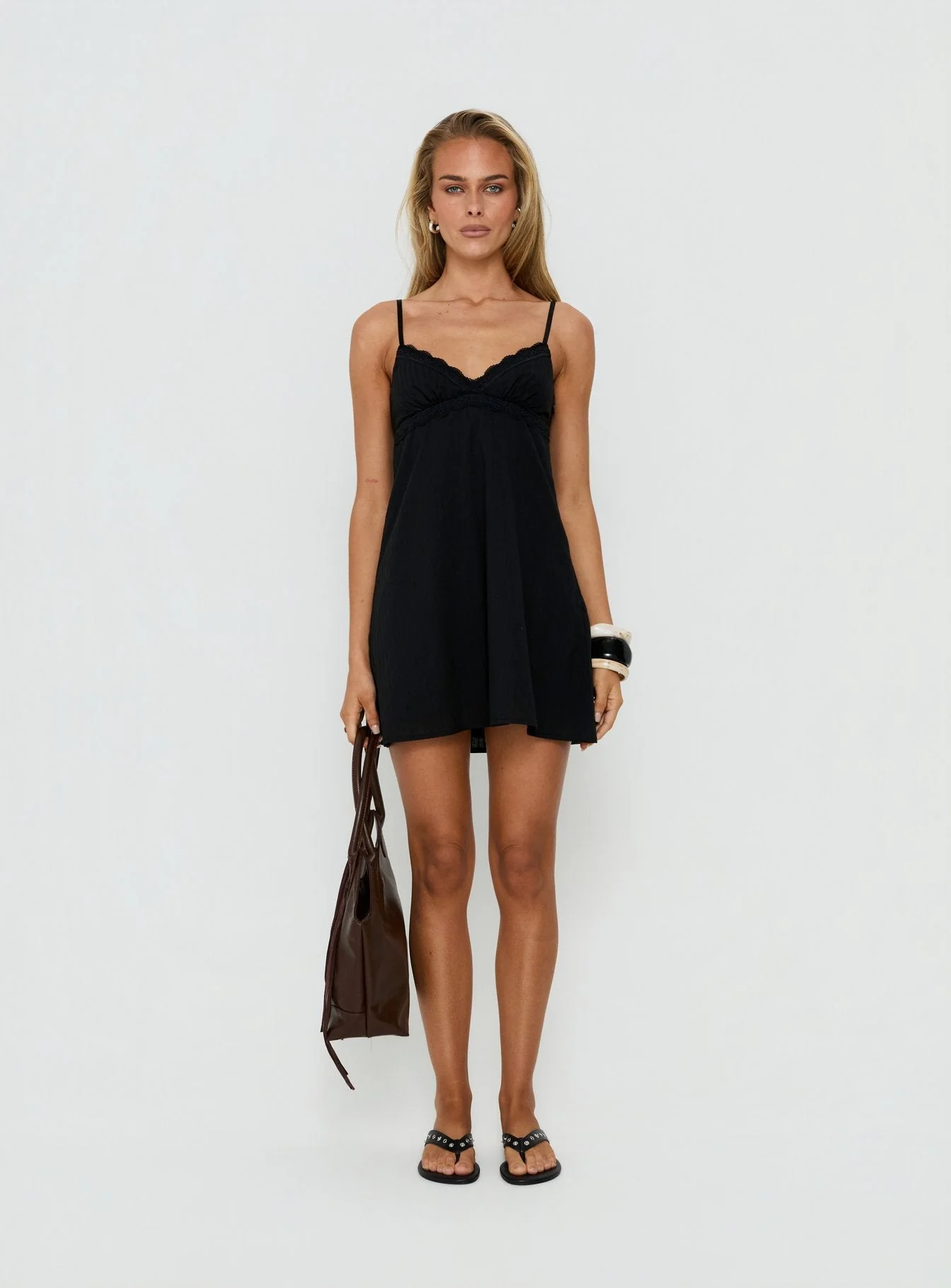 Lunya Mini Dress Black