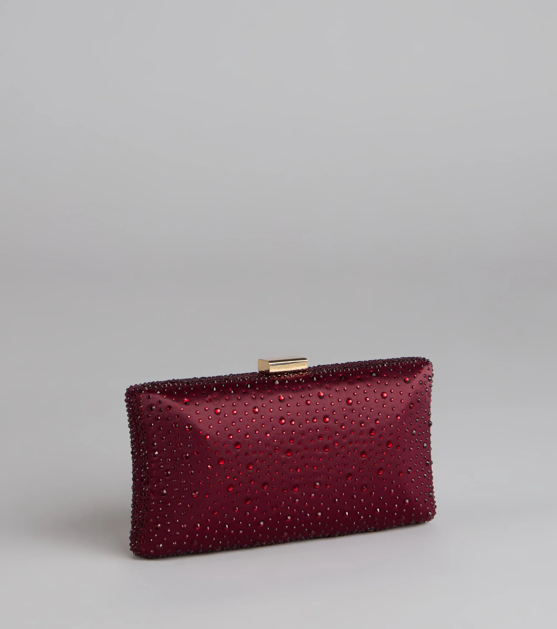 Spotlight Moment Satin Clutch