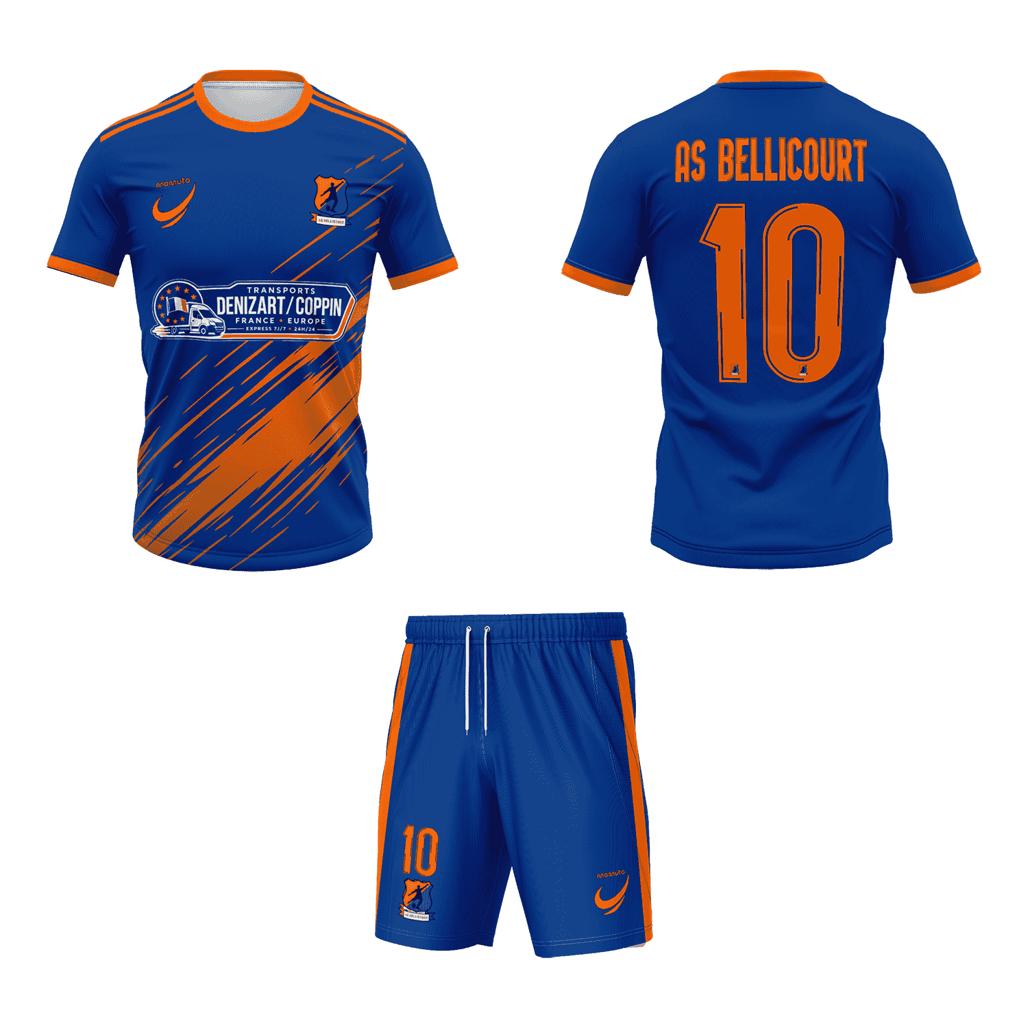 AS Bellicourt — Kit Complet Personnalisé