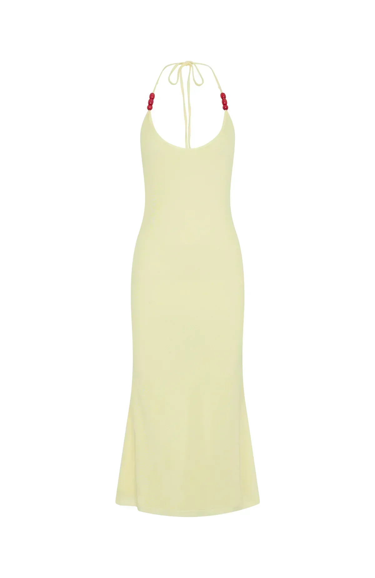 Tropic Like It's Hot Midi Dress Lemon