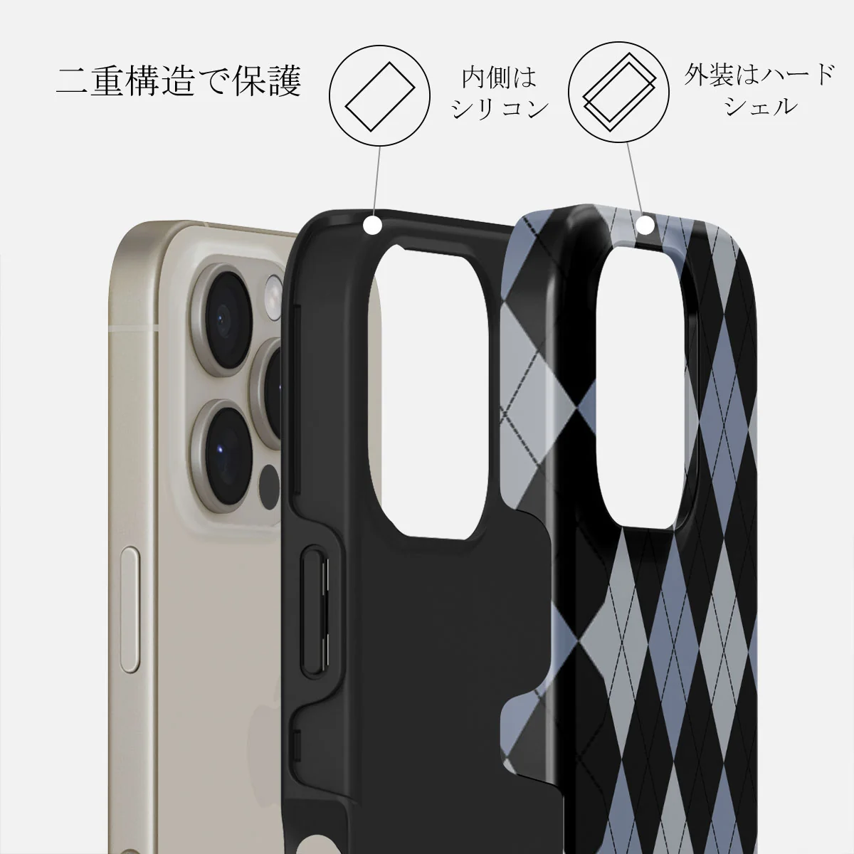 Trouble - iPhone 16 Pro ケース