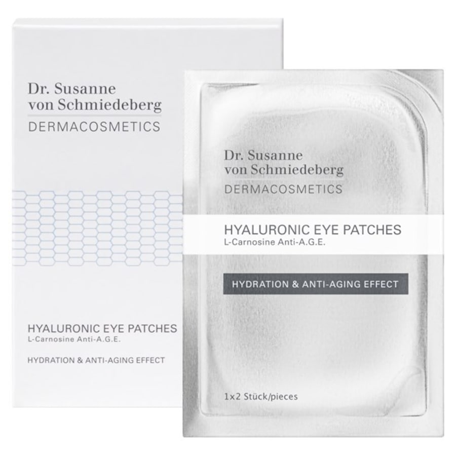 Dr. Susanne von Schmiedeberg Pielęgnacja oczu Hyaluronic L-Carnosine Anti-A.G.E. Eye Patches