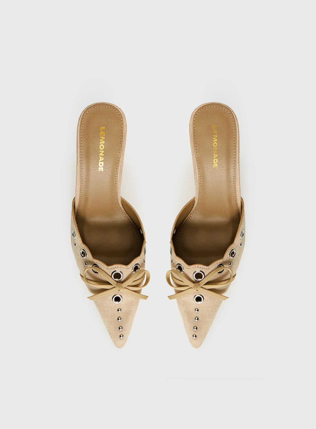 Charisma Pointed Toe Heels Taupe