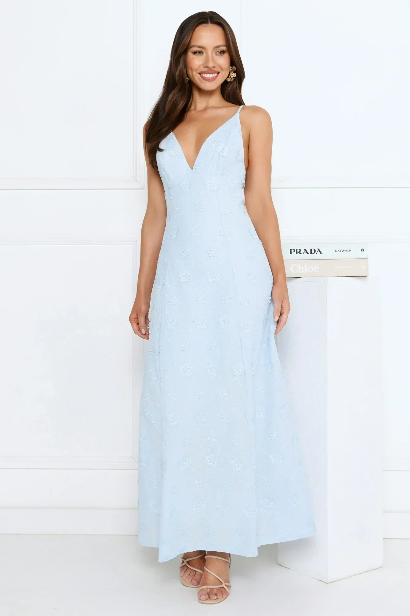 Soft Moonbeam Maxi Dress - luluinthesky