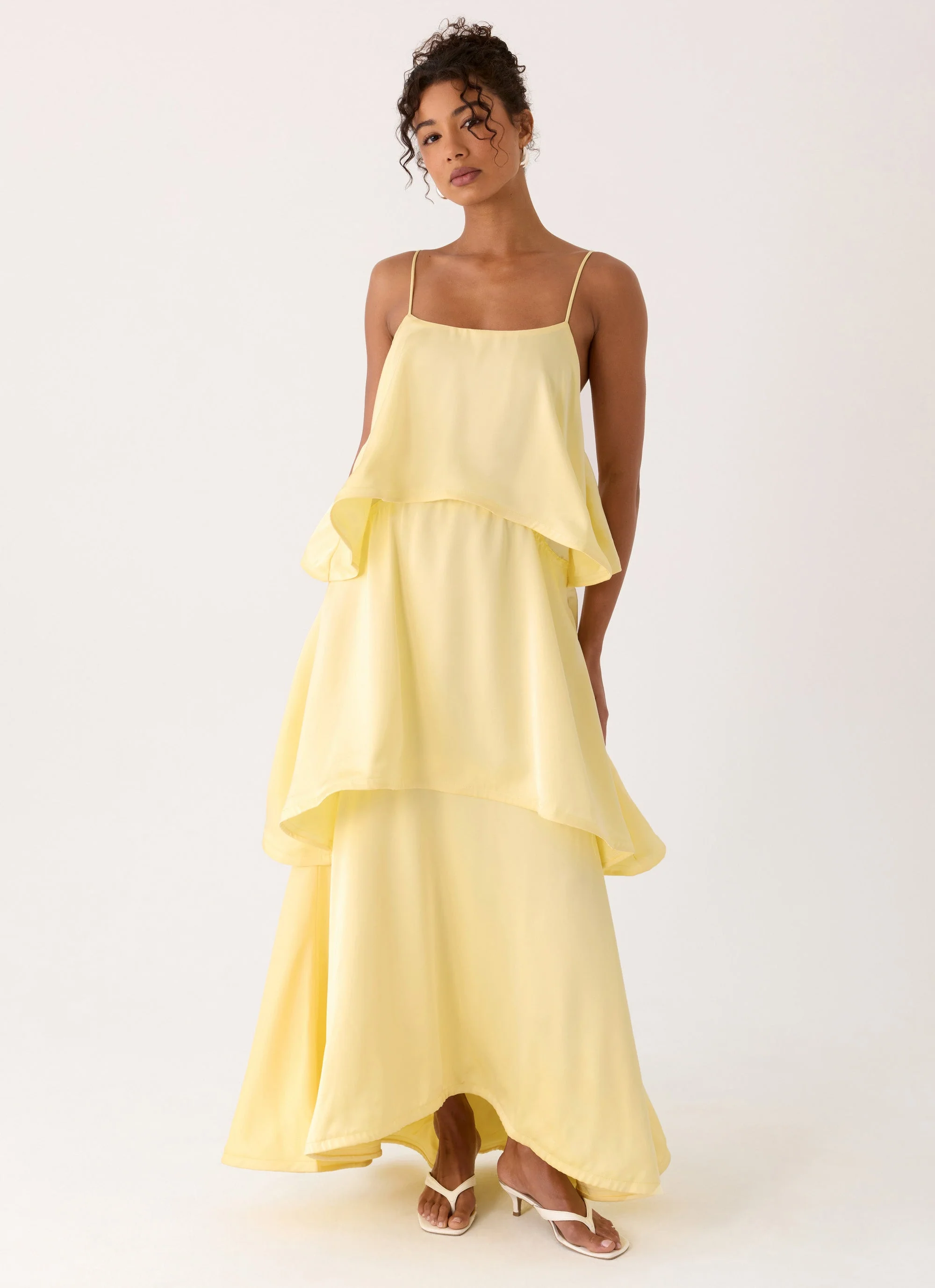 Becka Maxi Dress - Yellow - luluinthesky