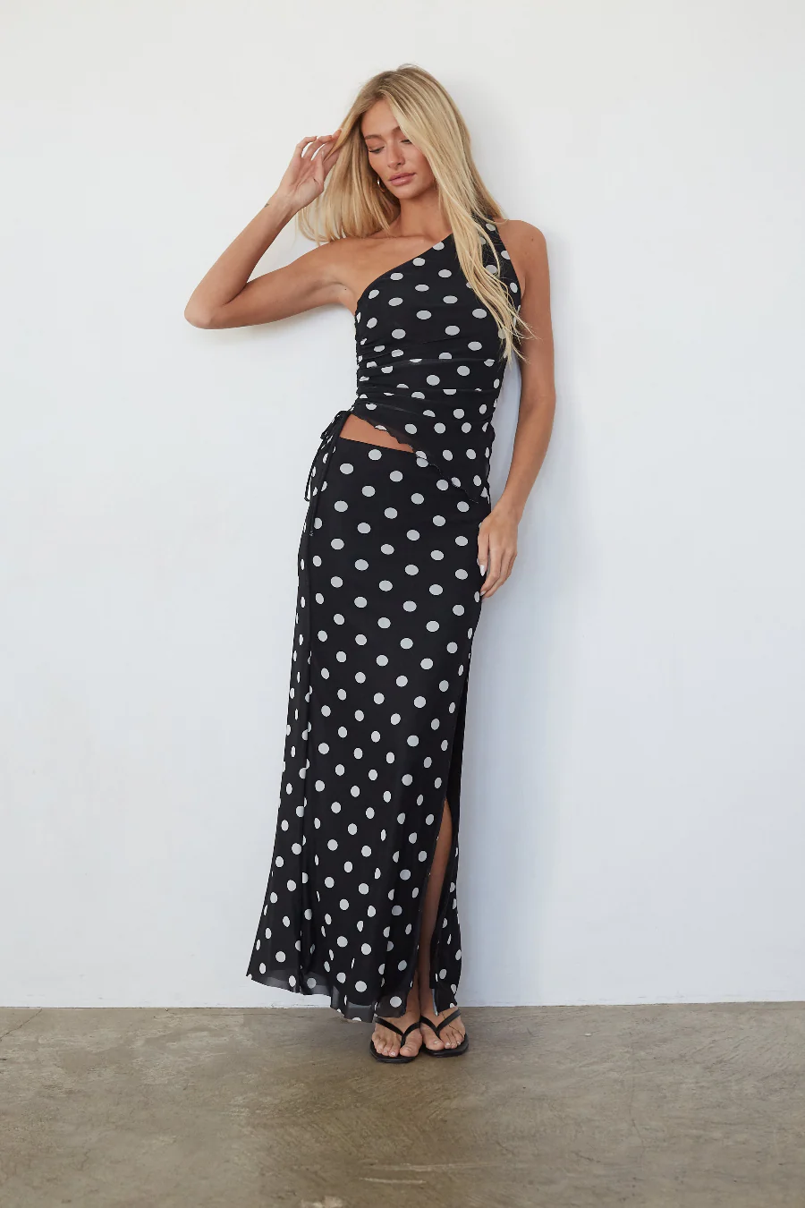 Briar One Shoulder Ruched Top - luluinthesky