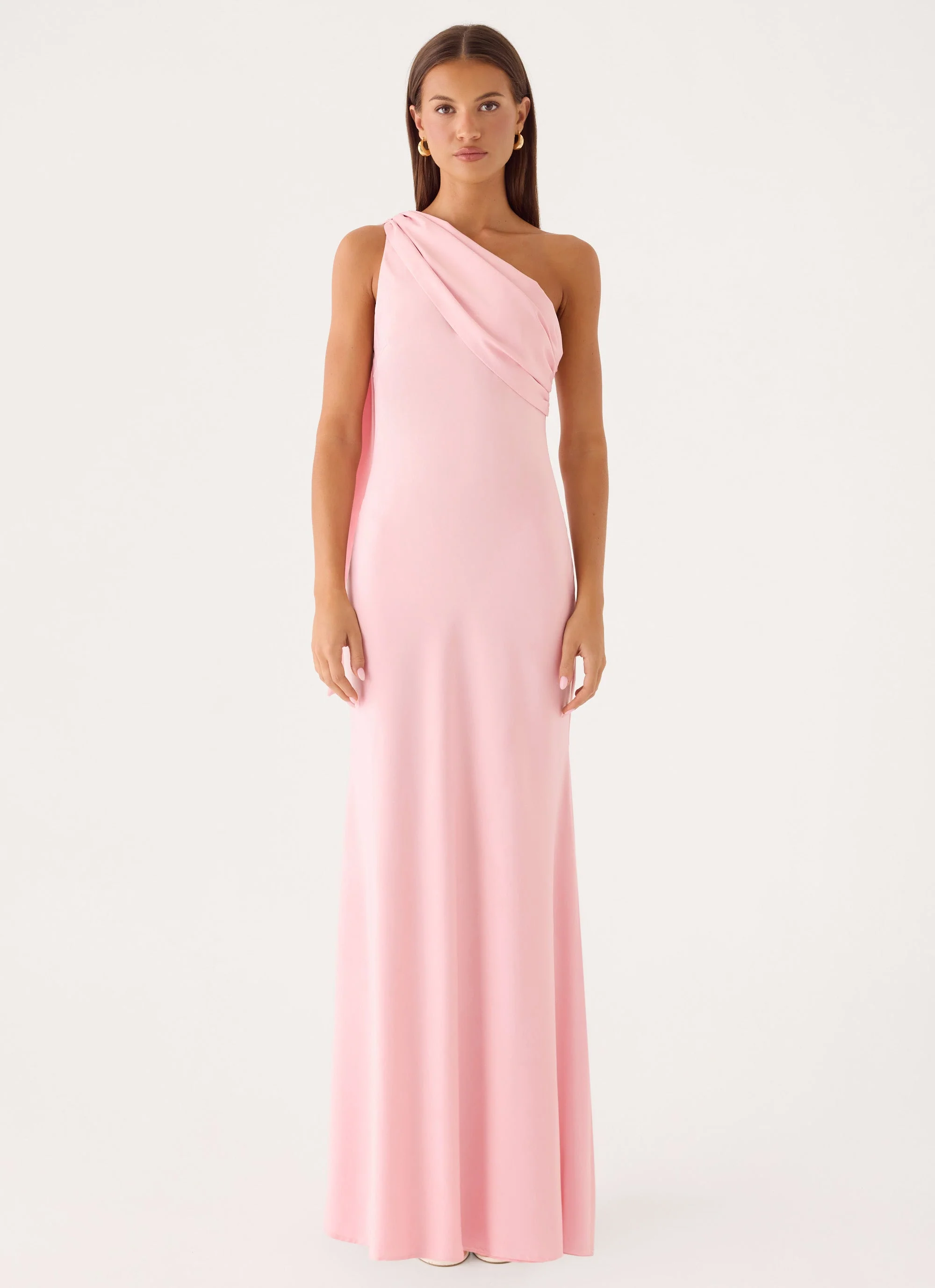 Elena Maxi Dress - Pink - luluinthesky