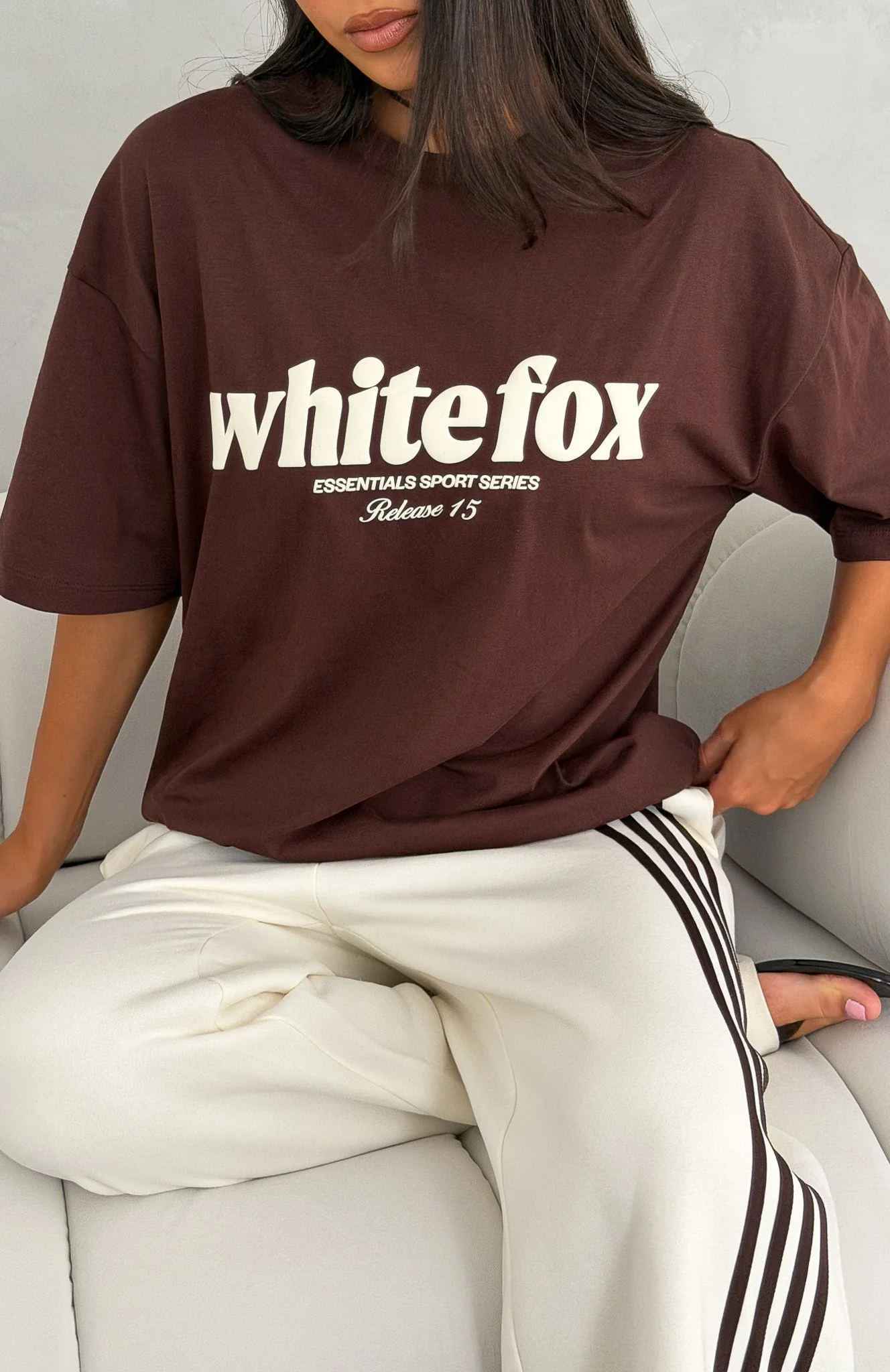 Release 15 Kiana Oversized Tee Chocolate