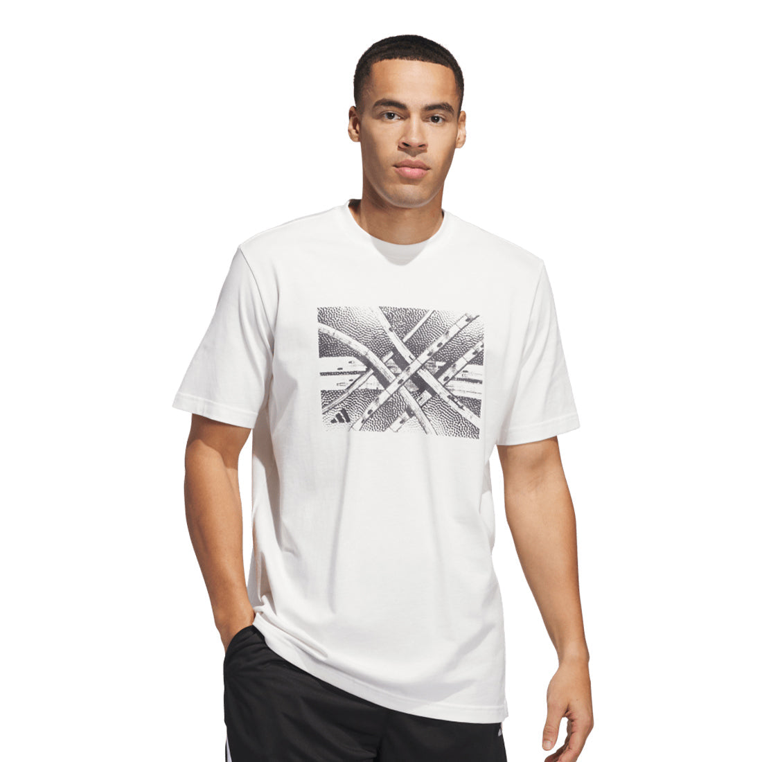 ADIDAS Basketball State Of Mind Graphic Men's T-SHIRT