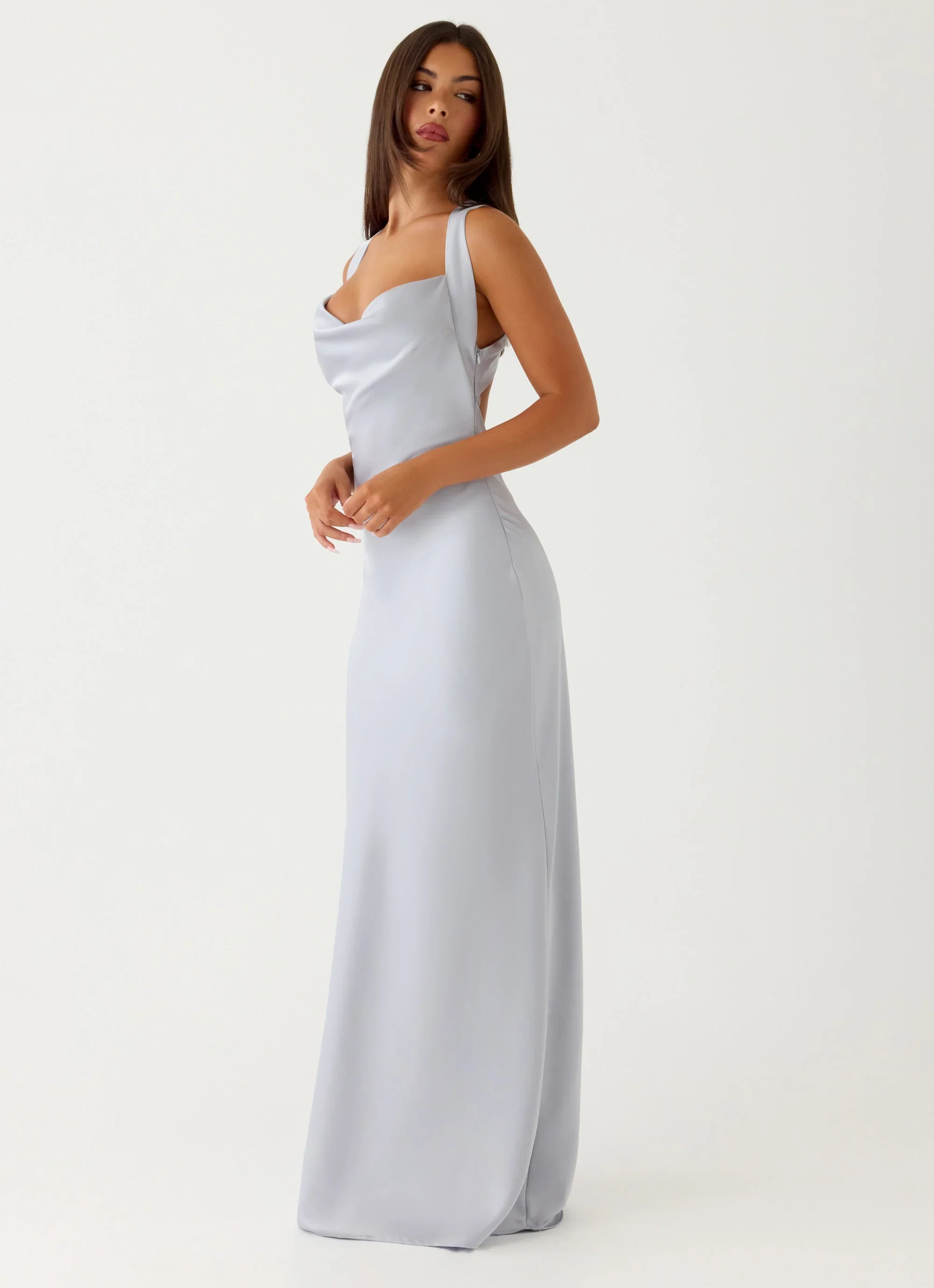 Zandie Maxi Dress - Misty Blue