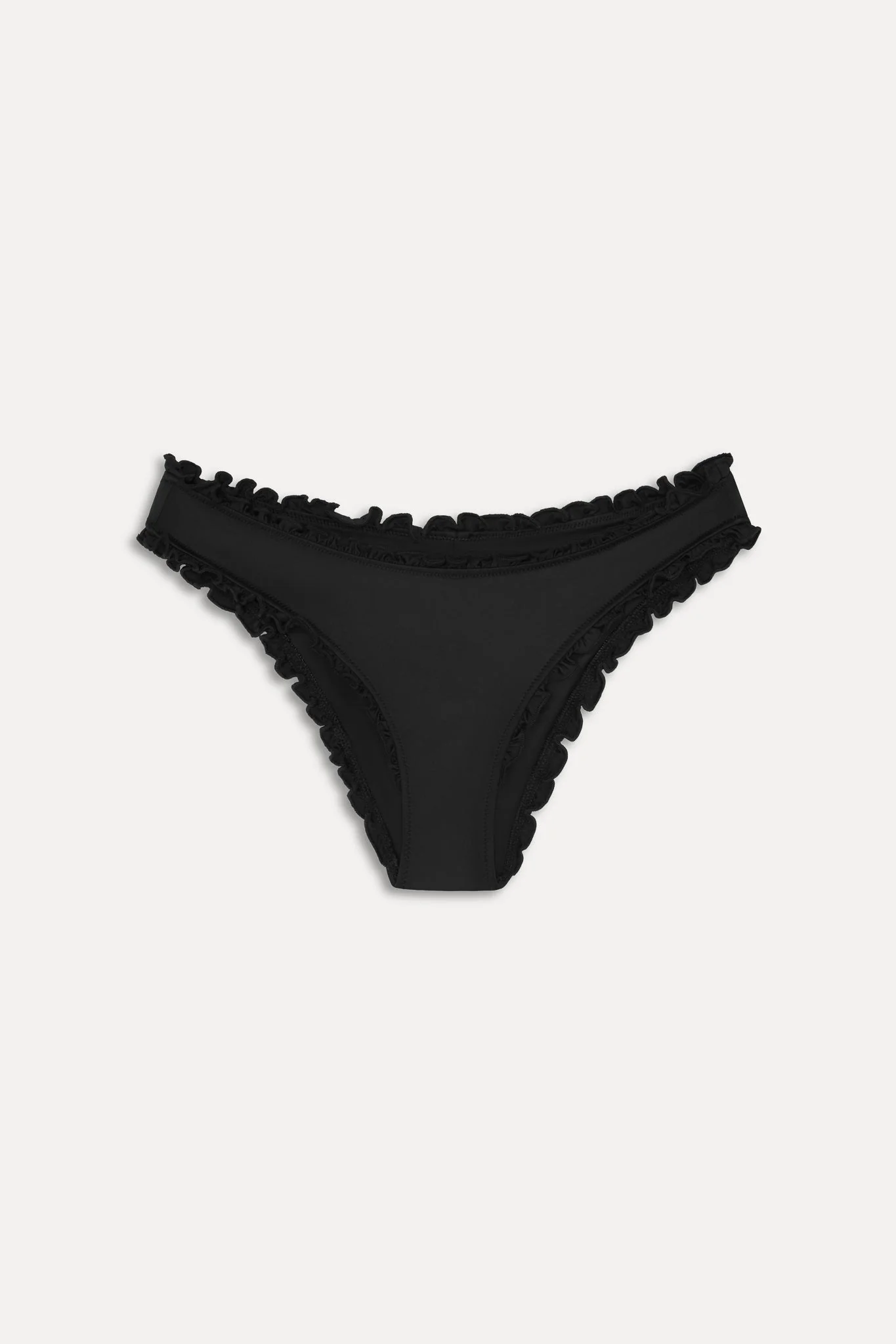 Charlotte Cheeky Bikini Bottom - Black