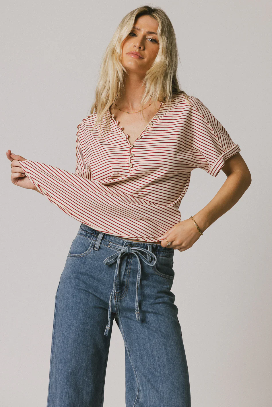 Suzan Striped Top