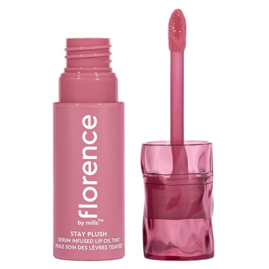 florence by mills Lips Stay Plush Serum Infused Lip Oil Tint