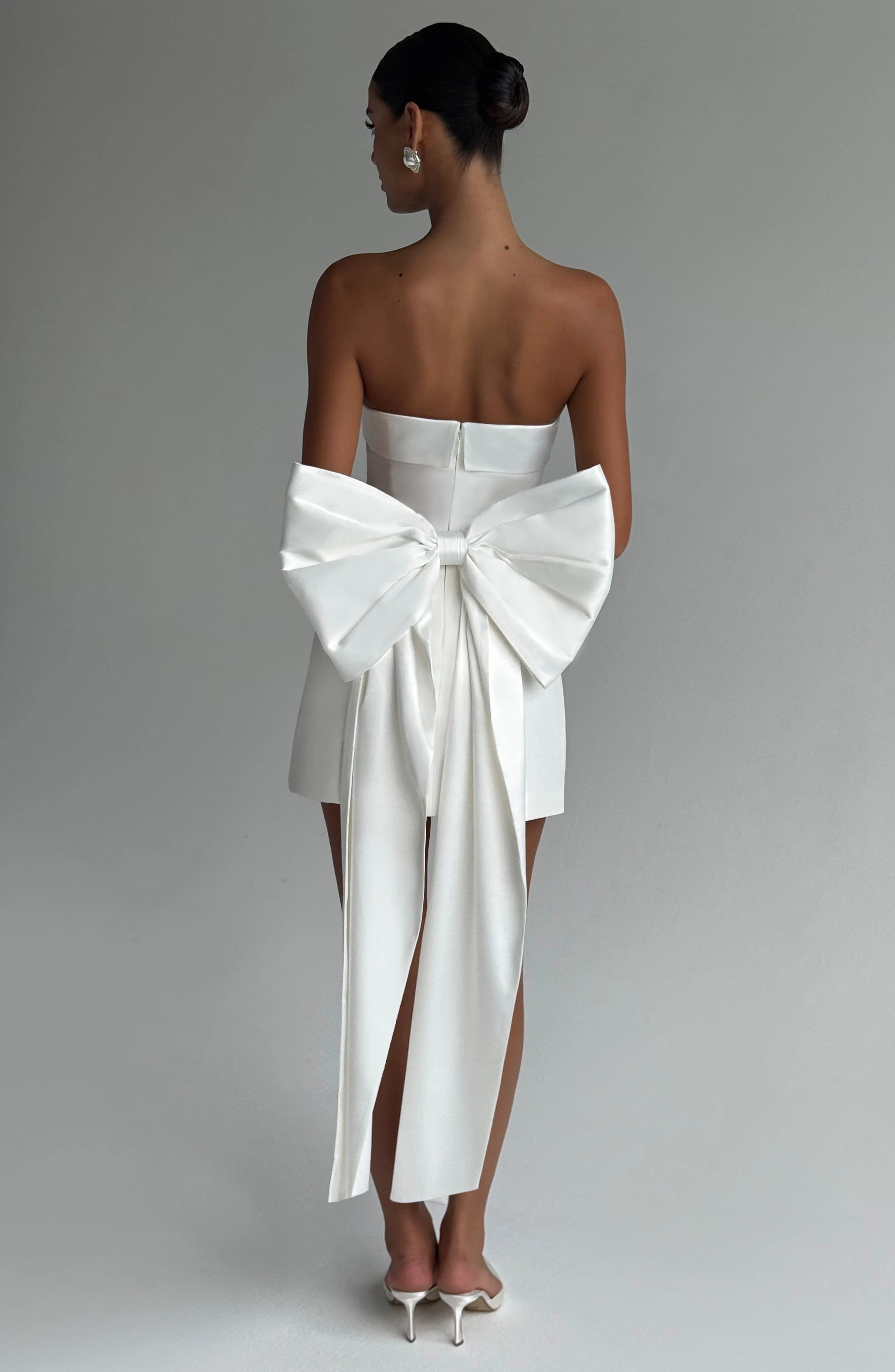 Barbara Mini Dress - Ivory