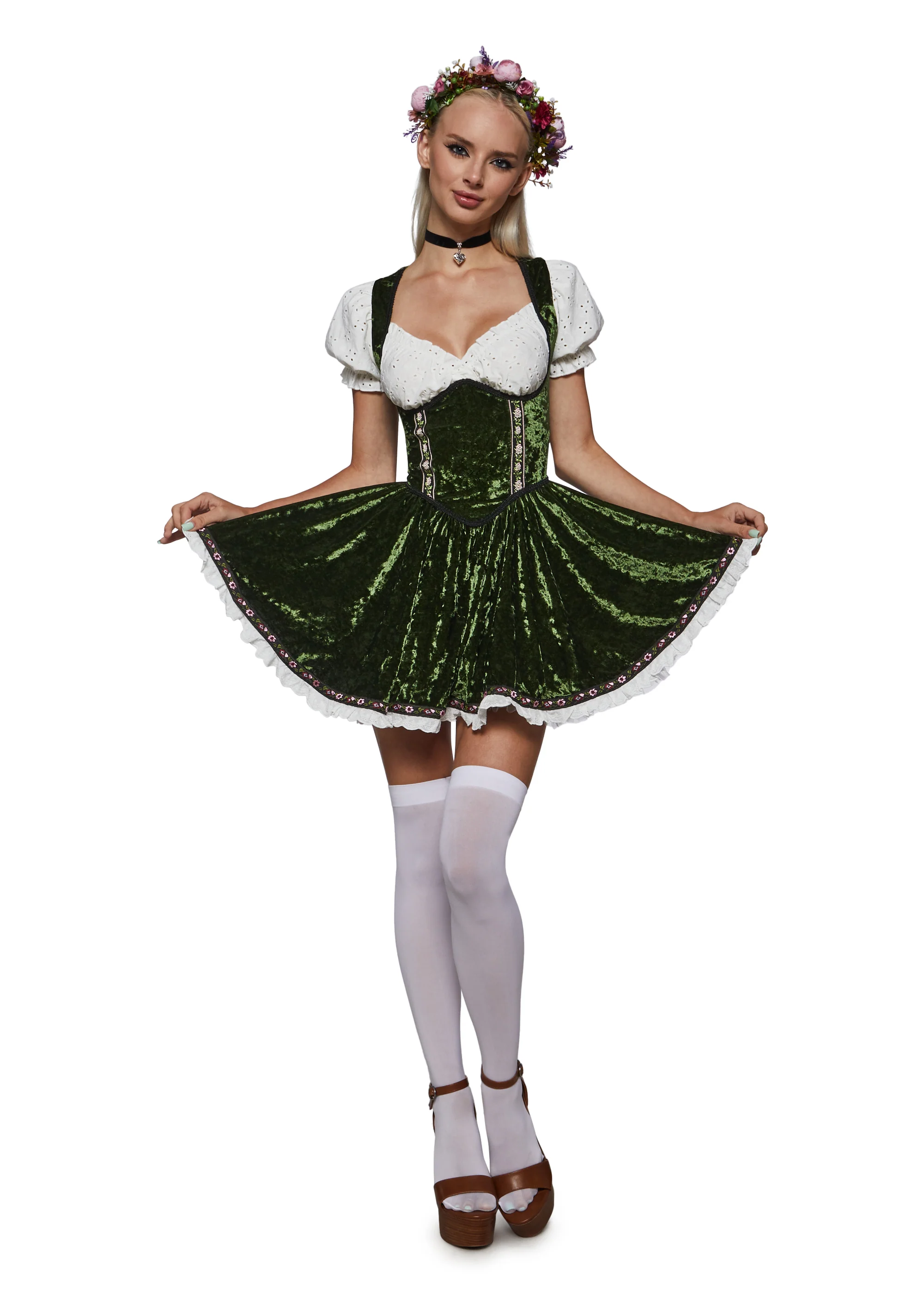 Bavarian Maiden Dress Costume