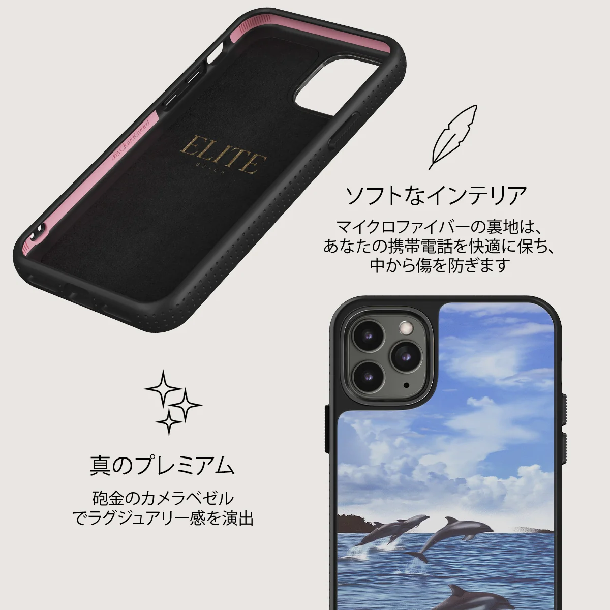 Retro Splash - iPhone 11 Pro ケース