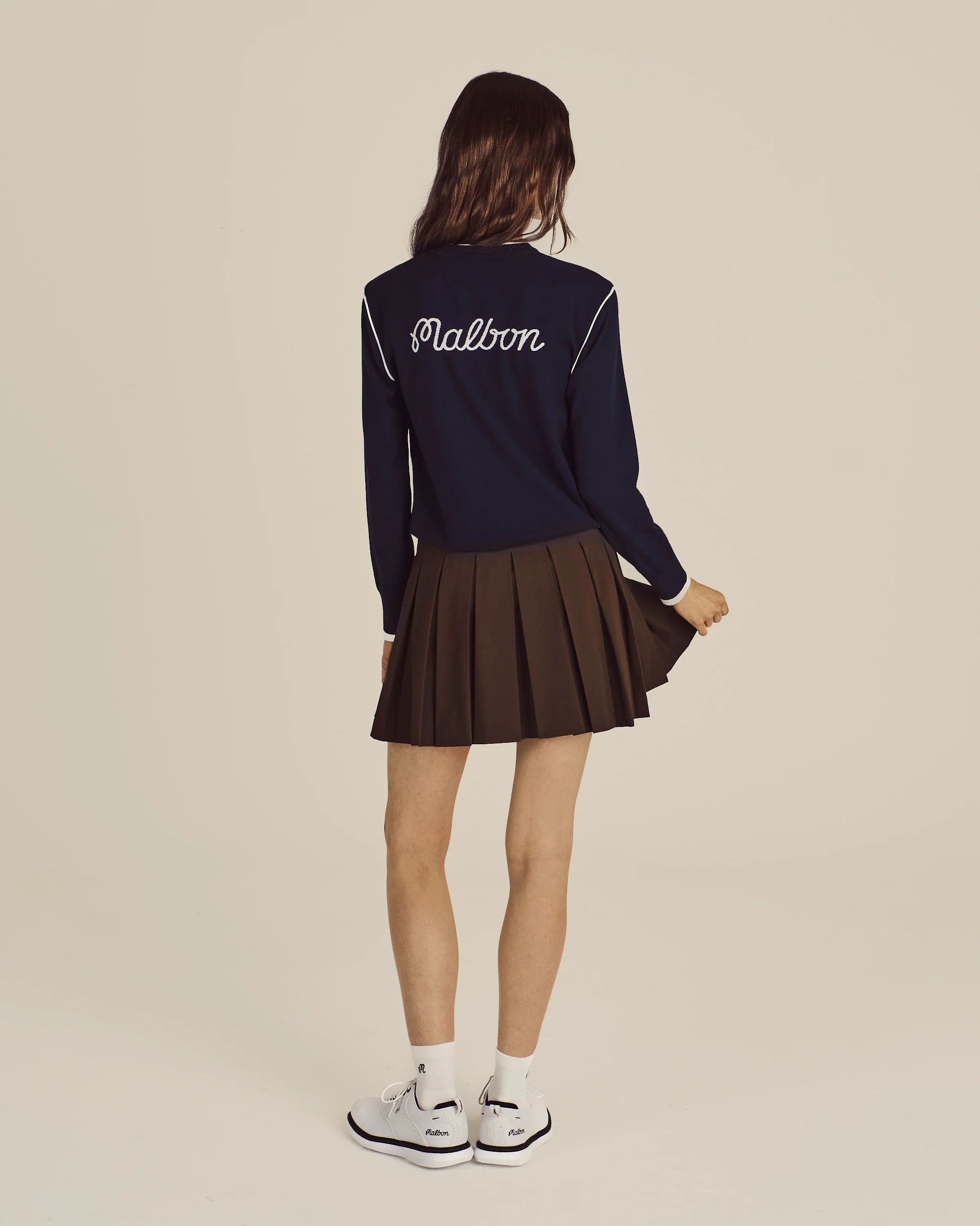 Studio Seoul High-Low Pleated Skirt