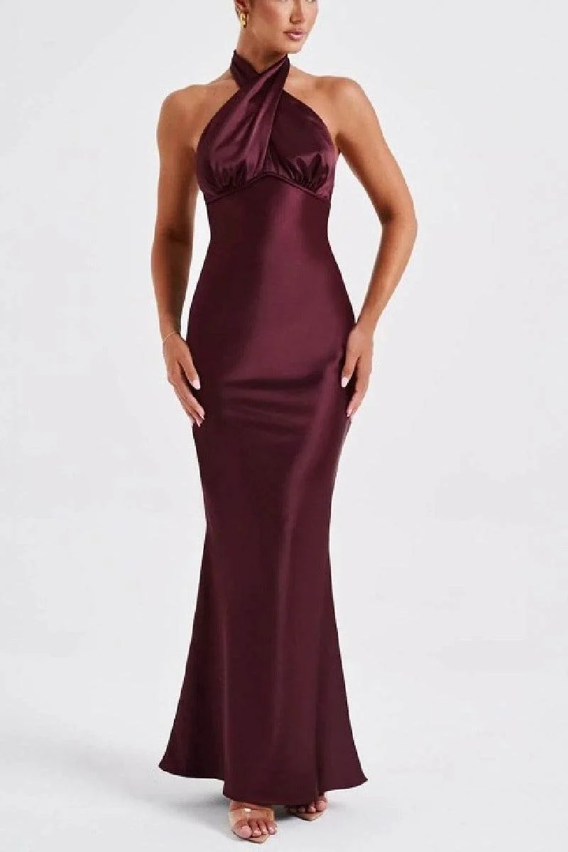 Mermaid Maxi Stretch Formal Evening Dresses 799345436042