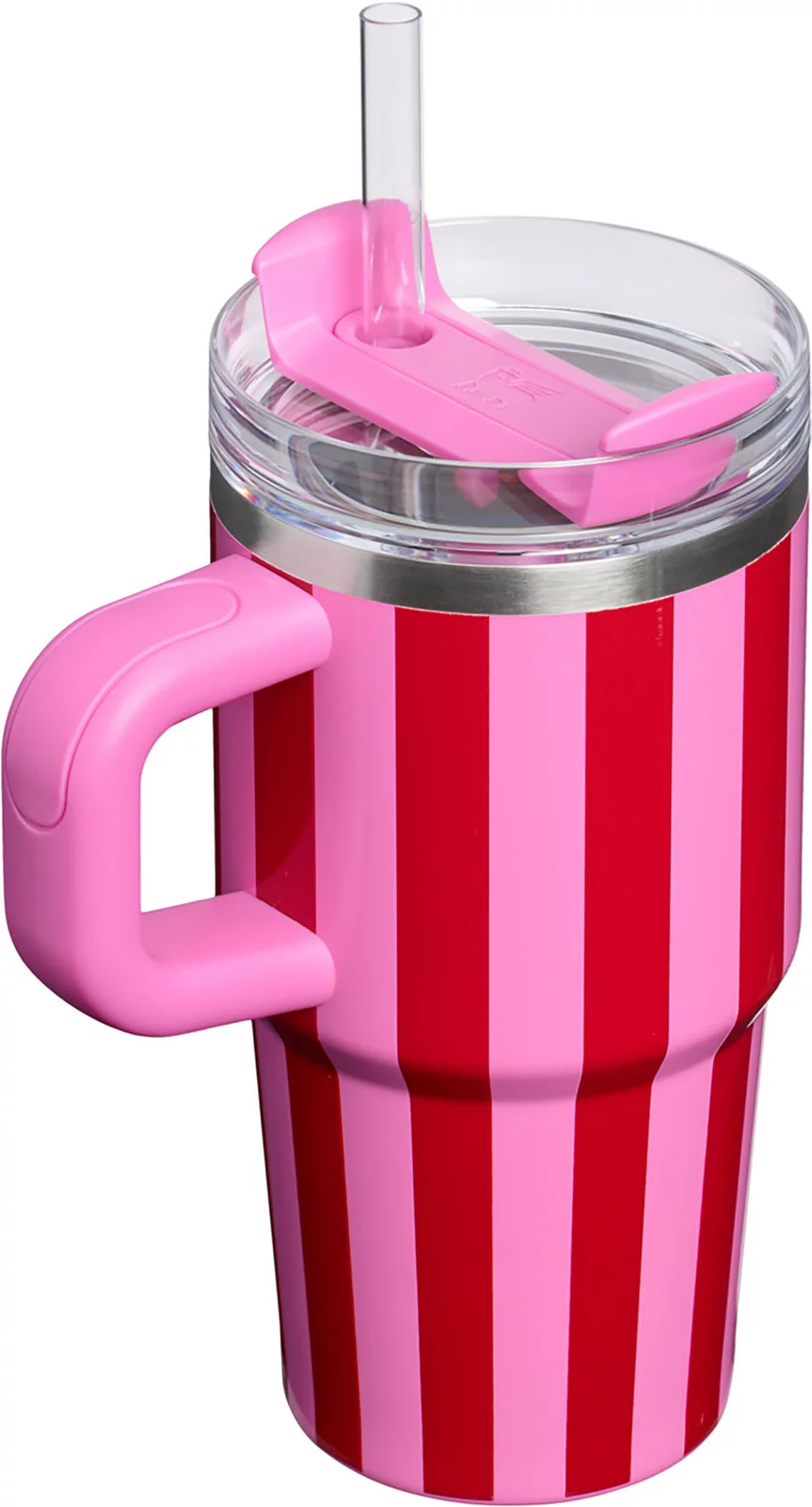 Stanley 20 oz. Quencher H2.0 FlowState Tumbler - Holiday - Popsicle Peppermint Stripe
