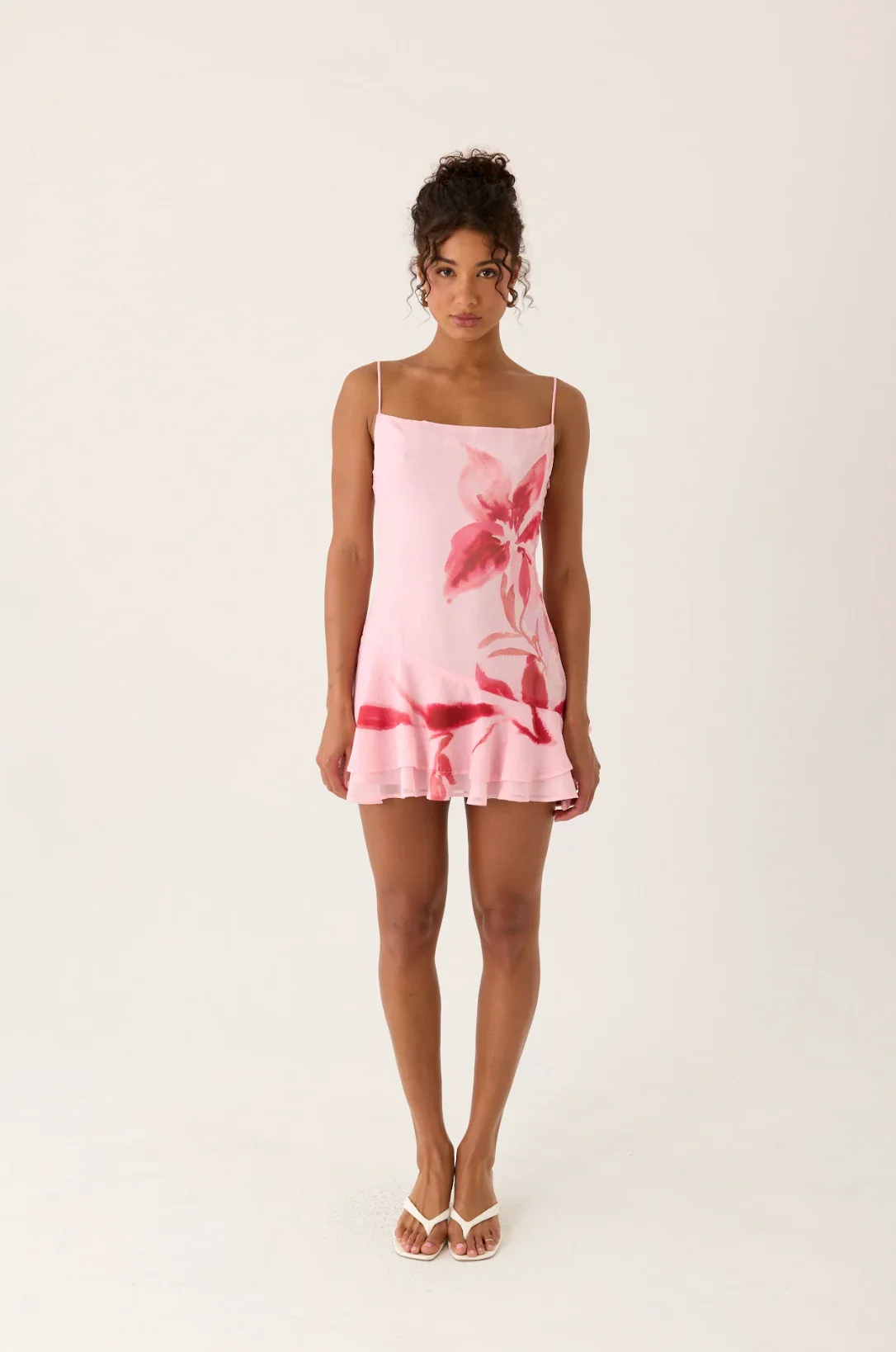Marisolana Mini Dress - Pink Petal