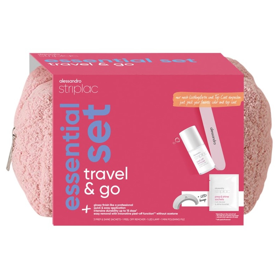 Alessandro Striplac UV Colour Travel & Go Essential Set