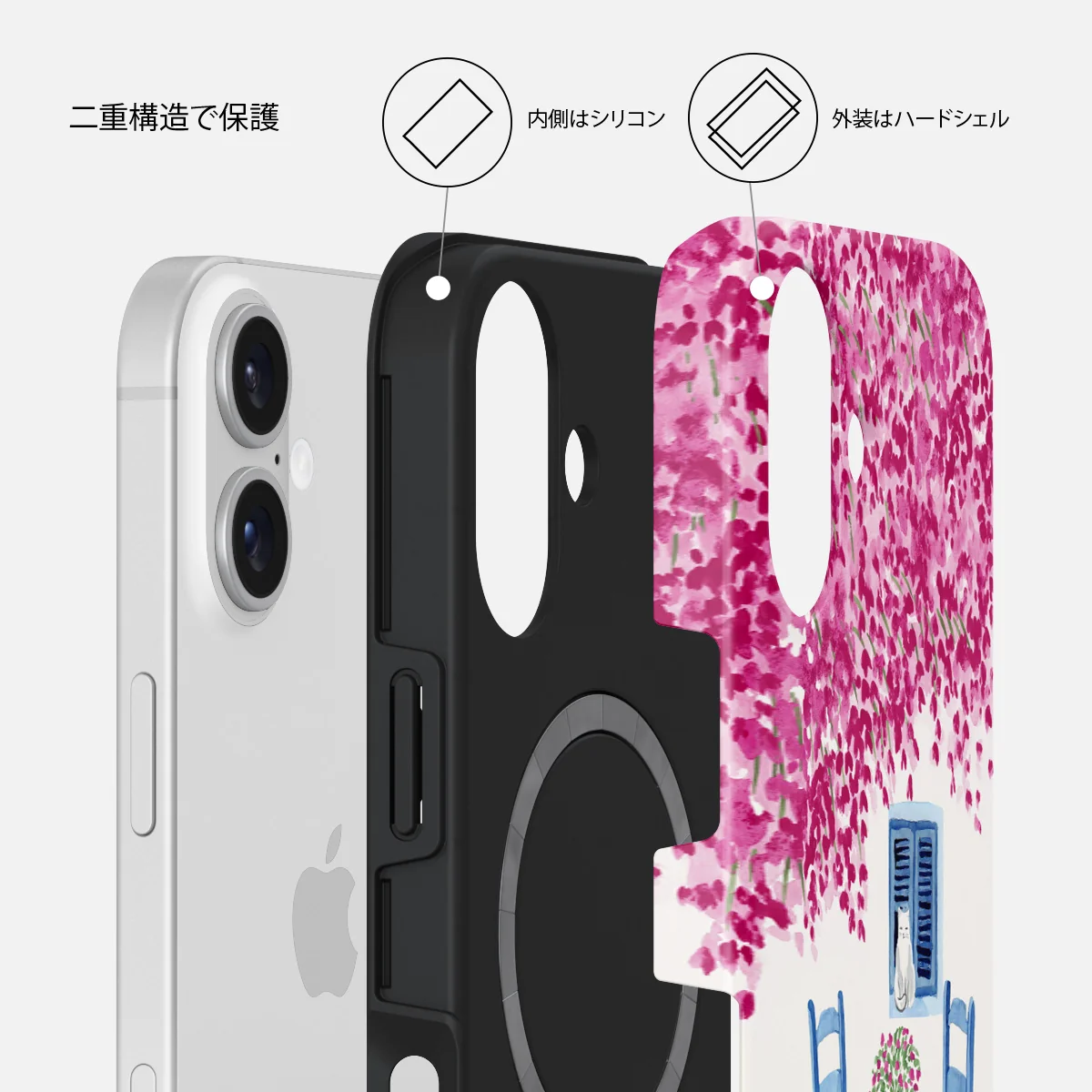 Milos - iPhone 16 ケース