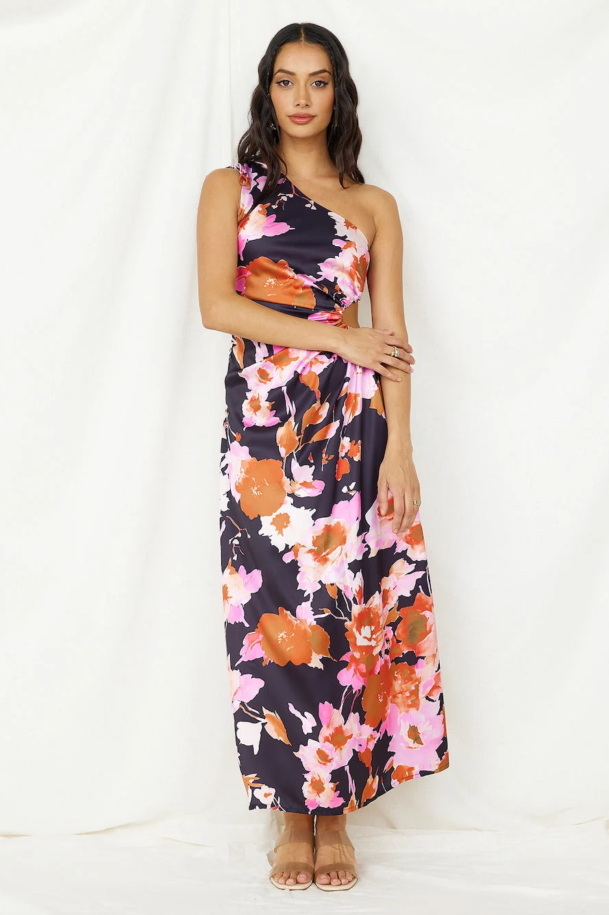 Meet Me Later Maxi Dress Black