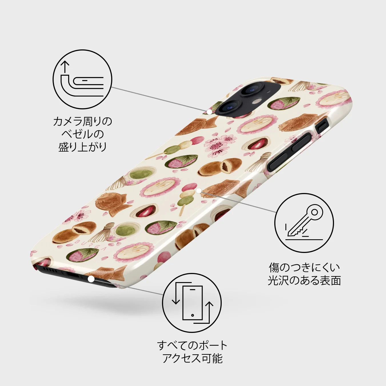 Café Haru - iPhone 12 Mini ケース