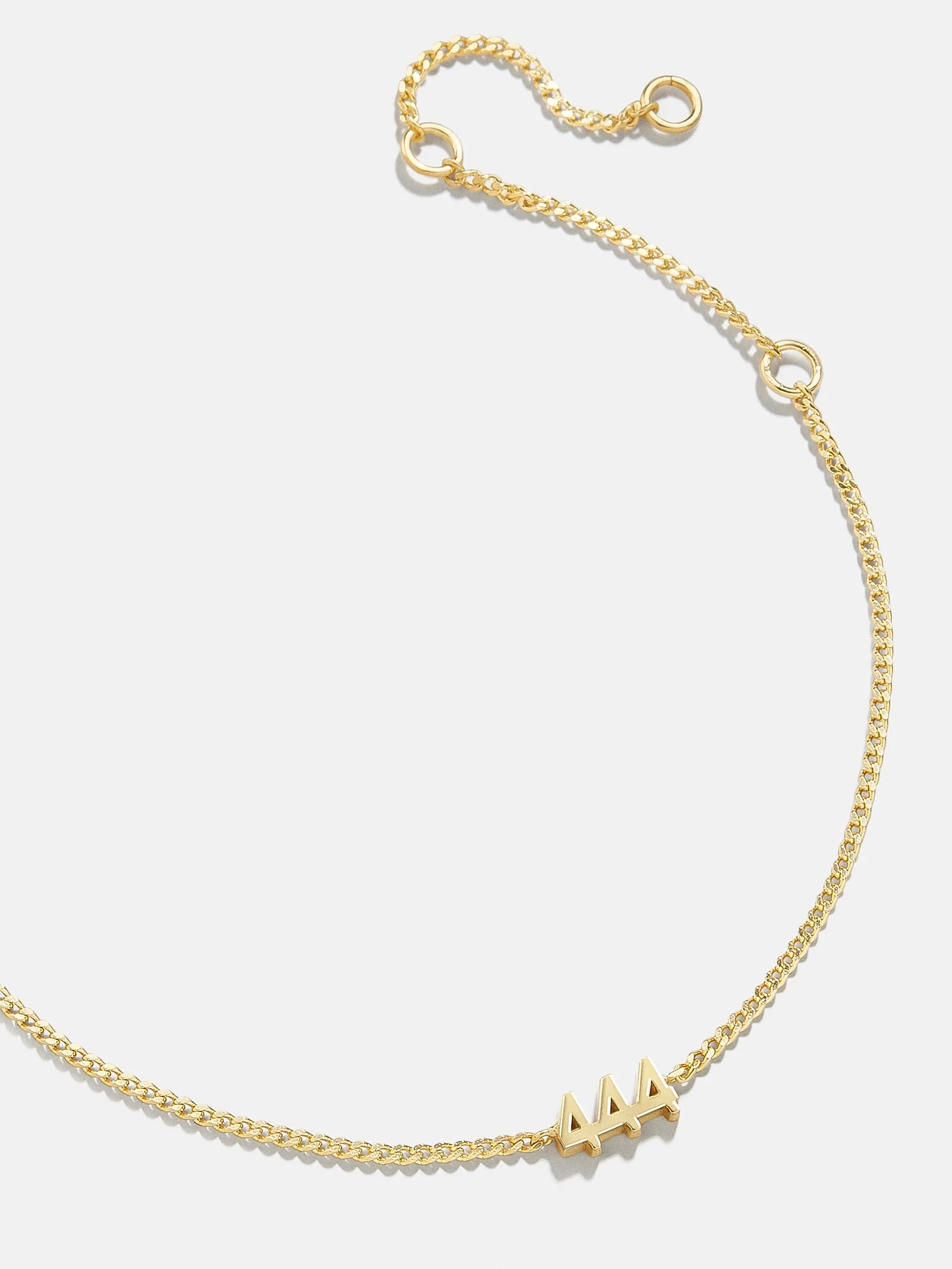 14K Gold Custom Angel Number Bracelet