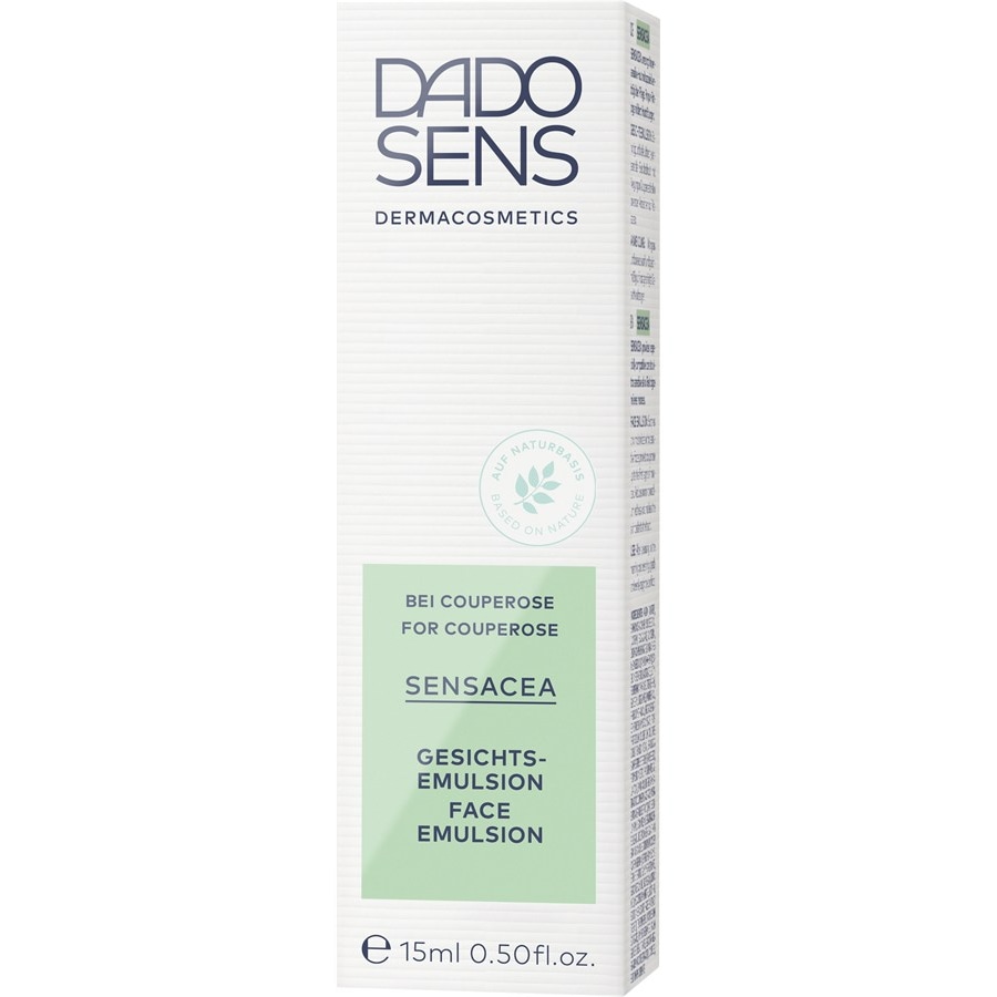 DADO SENS SENSACEA EMULSJA DO TWARZY - dla skóry nadwrażliwej i naczynkowej