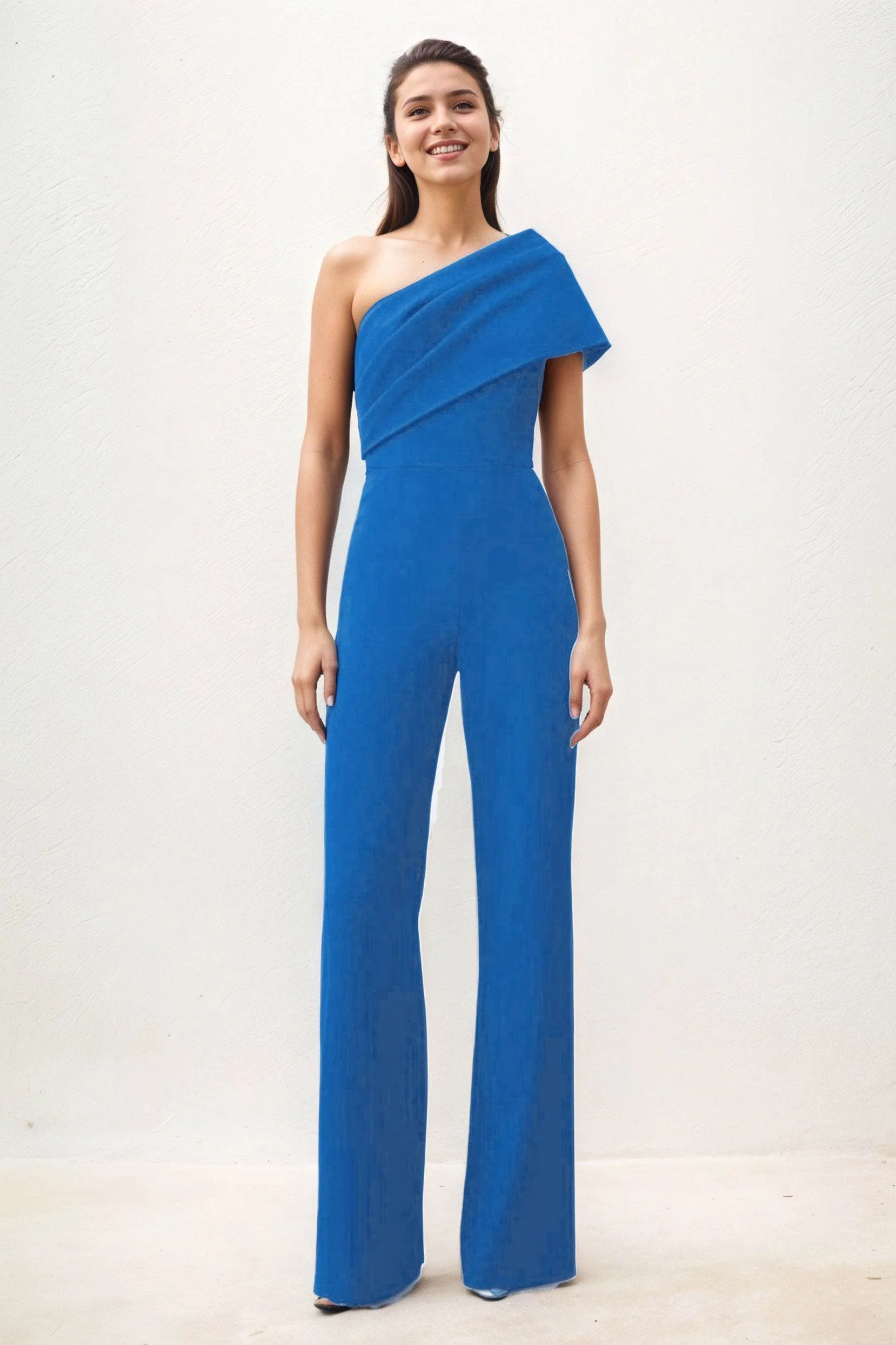 Jumpsuit Maxi Elastic Cloth Wedding Guest Dress CG0277