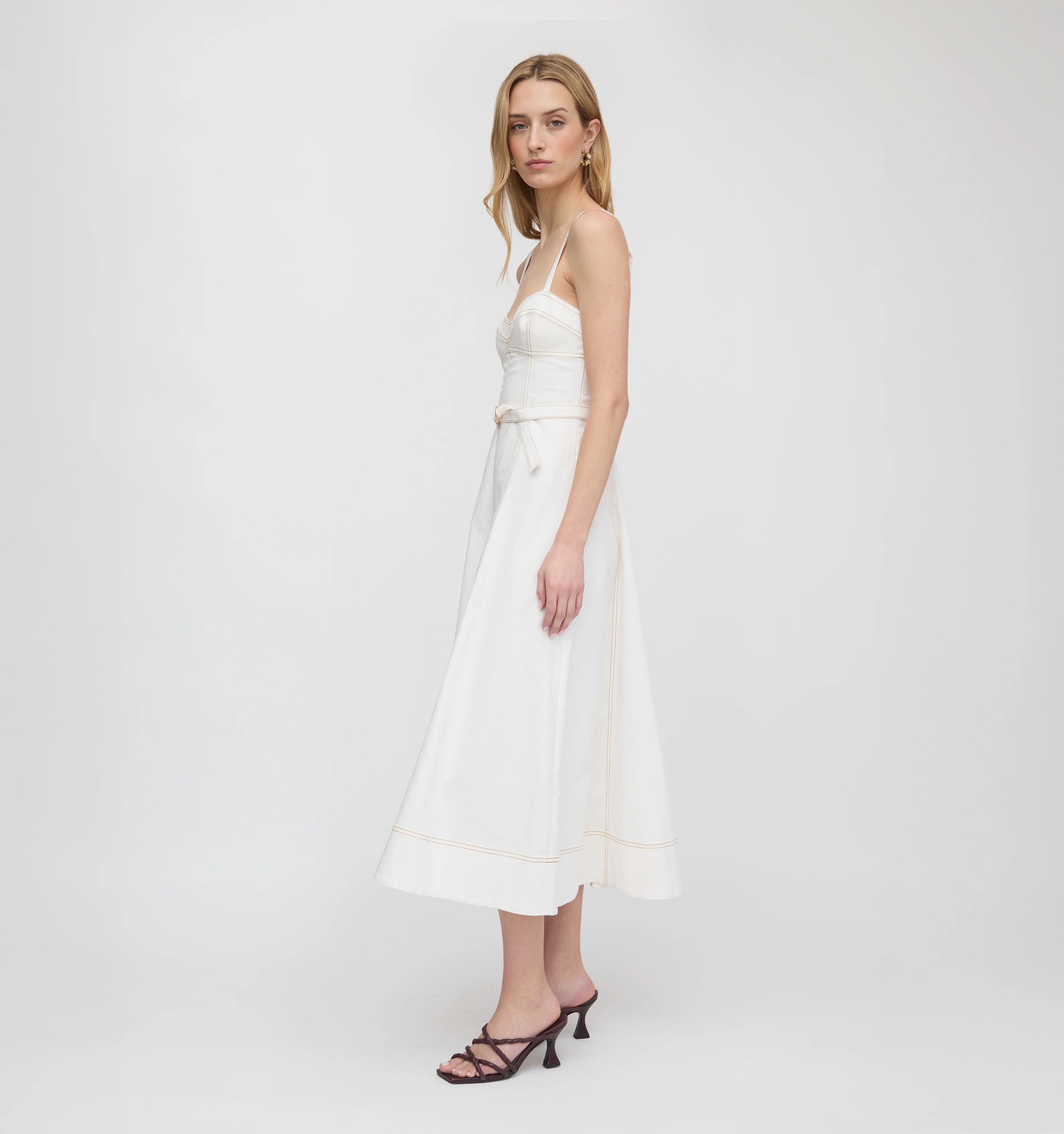 The Fiona Dress - Off White