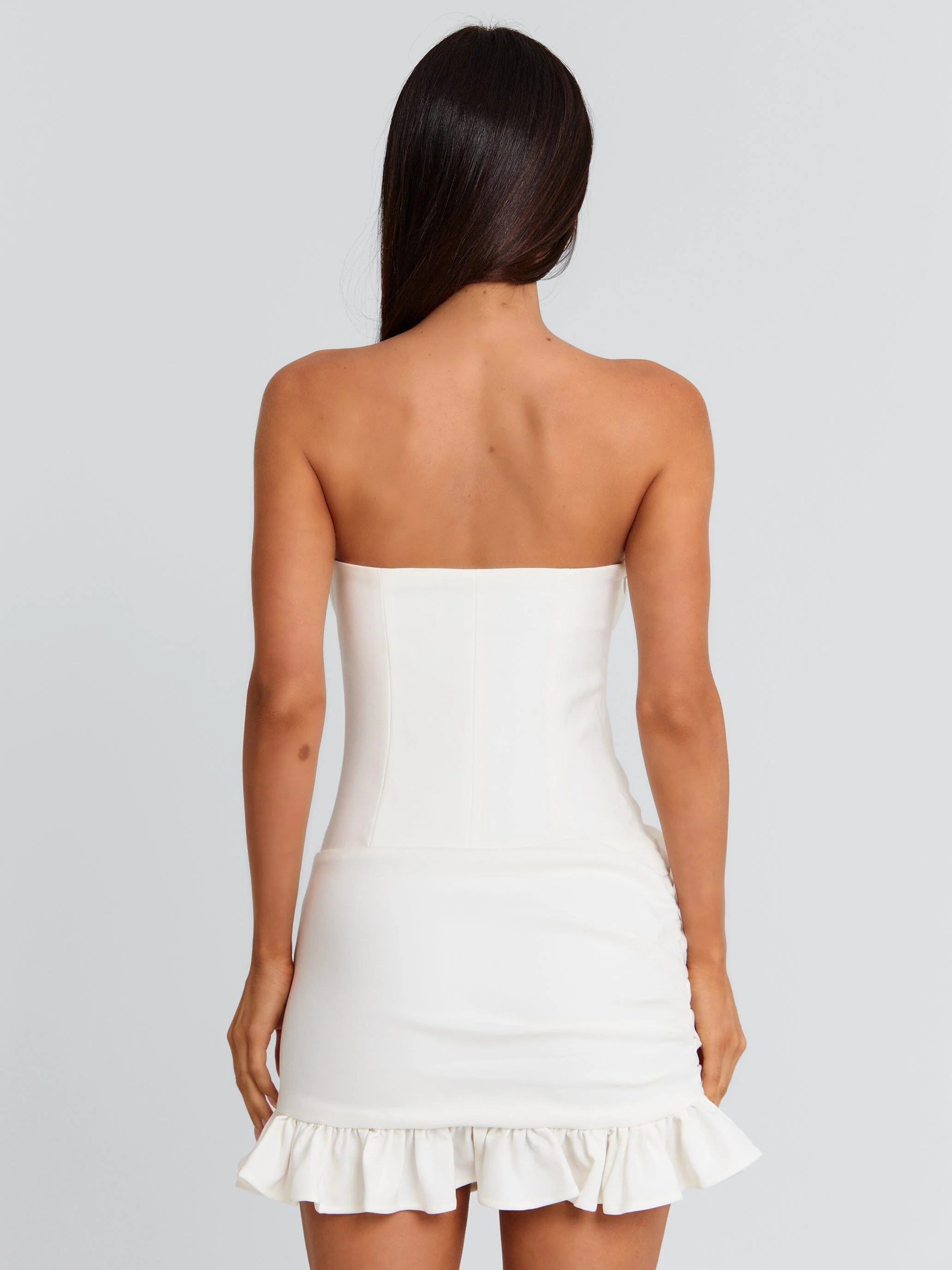 Finlay Mini Dress White