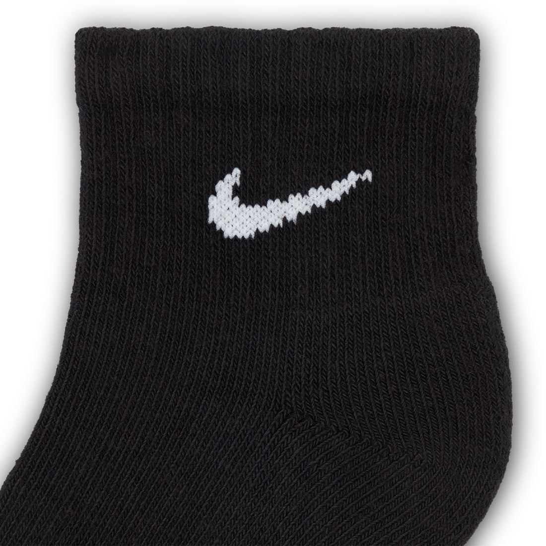 NIKE Everyday Kids' Cushioned Ankle Socks Black (6 Pairs) SX6912-010